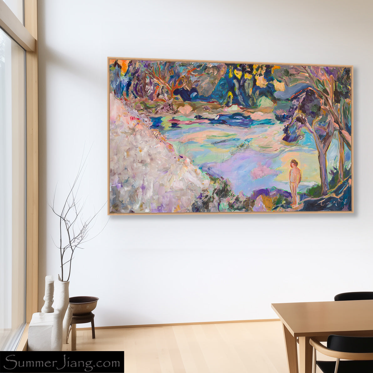 Artist: Summer Jiang - Accidental Knowing | Frequency 2.6 - Vivid surrealism, bold colors, digital mixed media.