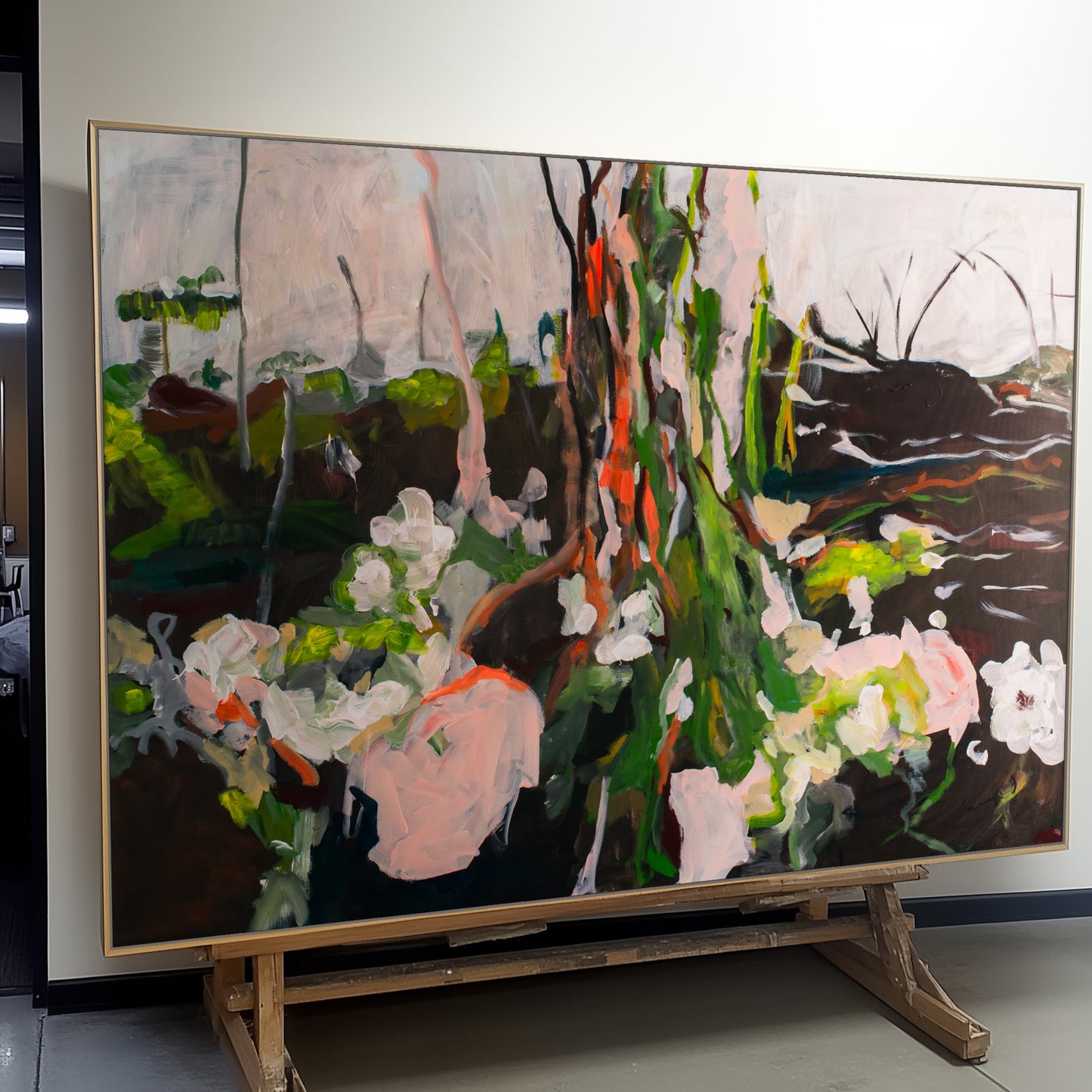 Artist: Summer Jiang - Rooted Presence | Frequency 5.5 - Vivid, surreal hues; fluid forms; digital painting; ethereal style