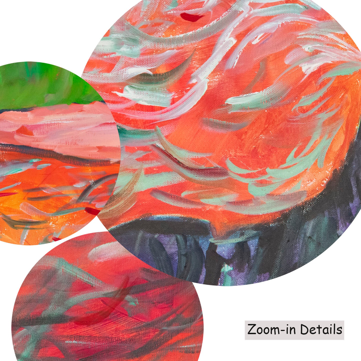 Drowning dishonesty, red, green Limited Edition Print by Summer Jiang