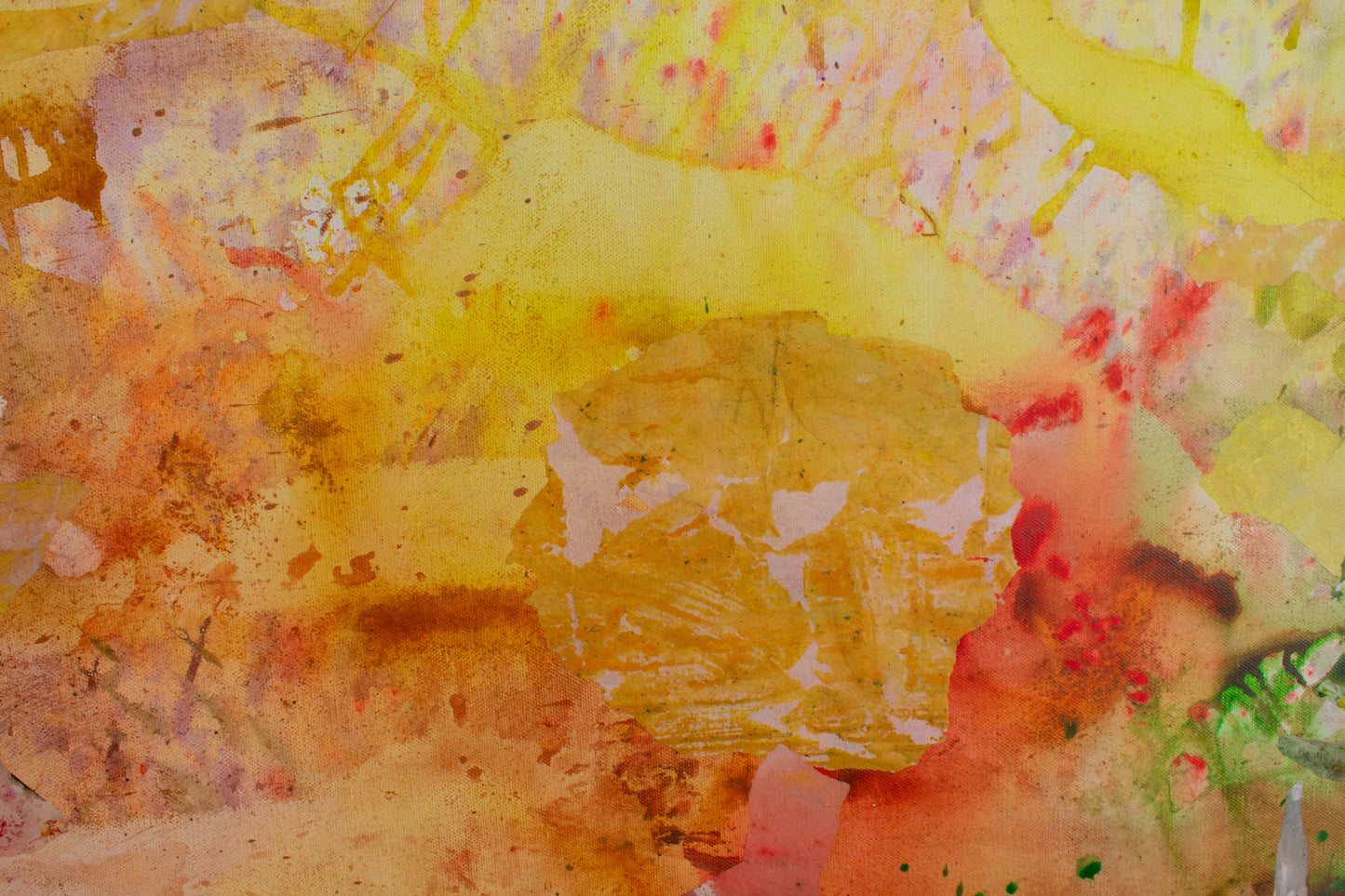 Artist: Summer Jiang - Walk Through Dawn - Dreamy pastel hues, soft gradients, digital painting, ethereal abstract style