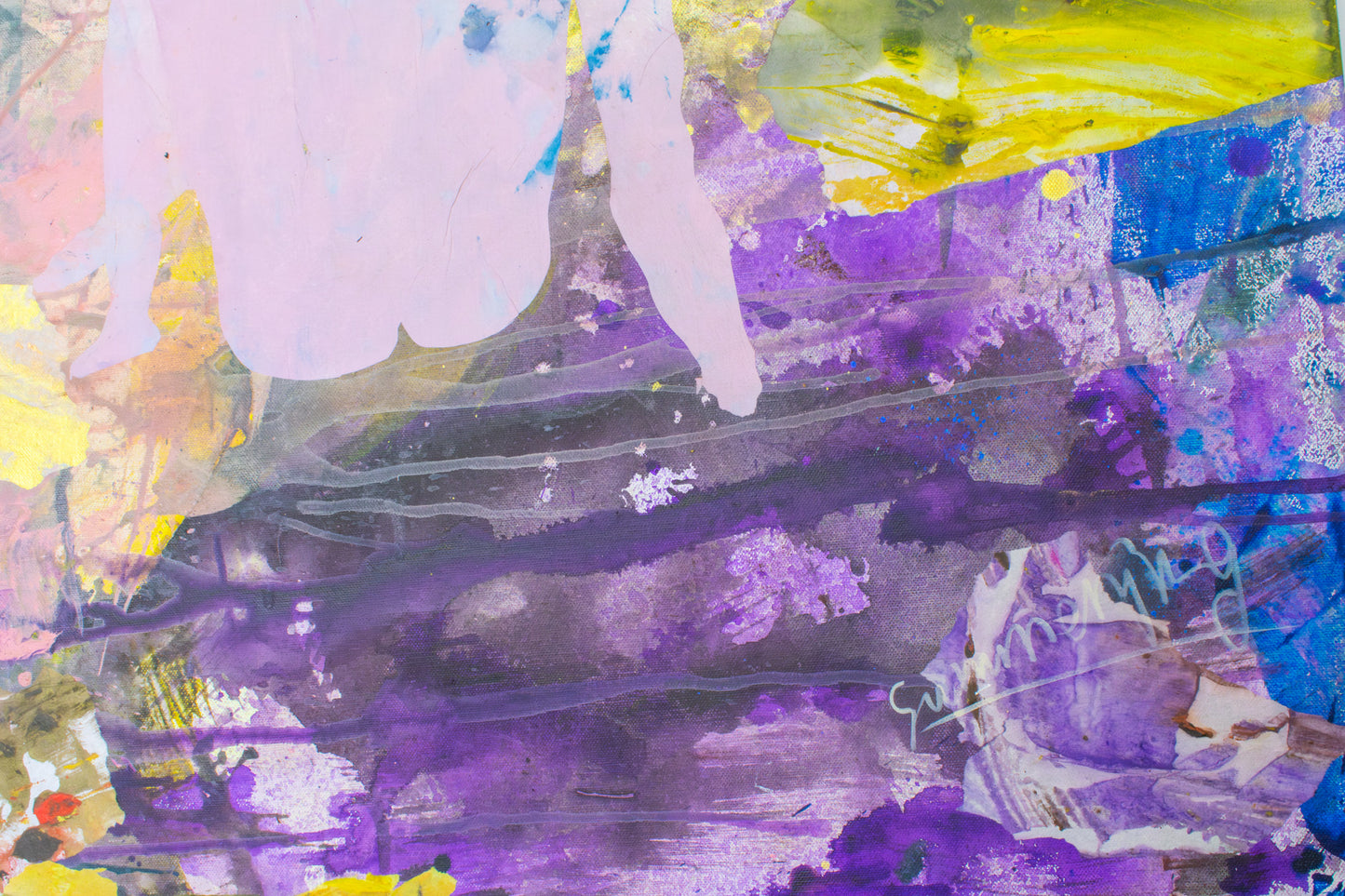 Artist: Summer Jiang - As We Are | Frequency 2.7: Vivid, ethereal colors, fluid brushwork, dreamlike Daoist abstraction.