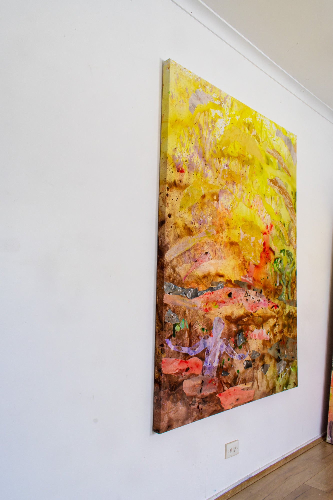 Artist: Summer Jiang - Walk Through Dawn | Frequency 4.3 — Dreamy pastel hues, soft gradients, ethereal abstract technique