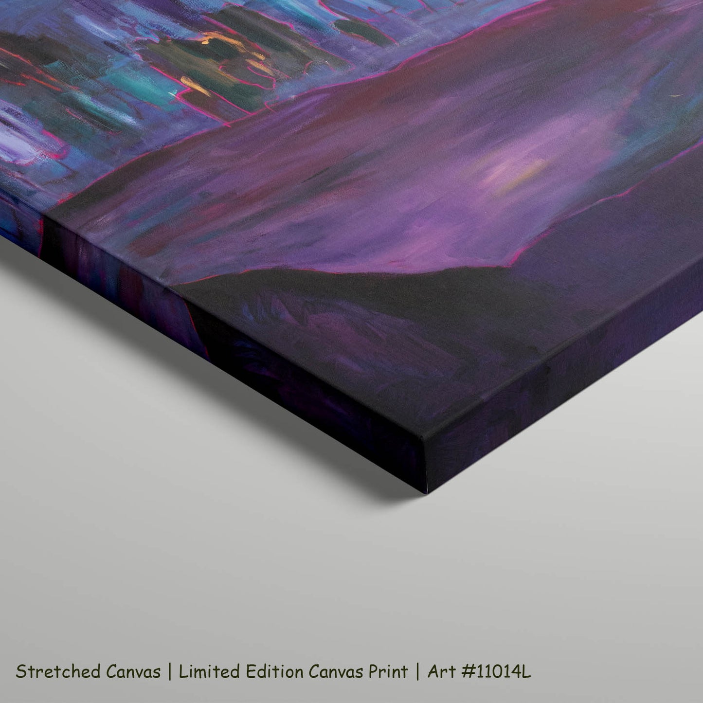 Between Two Worlds, purple, orange, pink Limited Edition Print by Summer Jiang