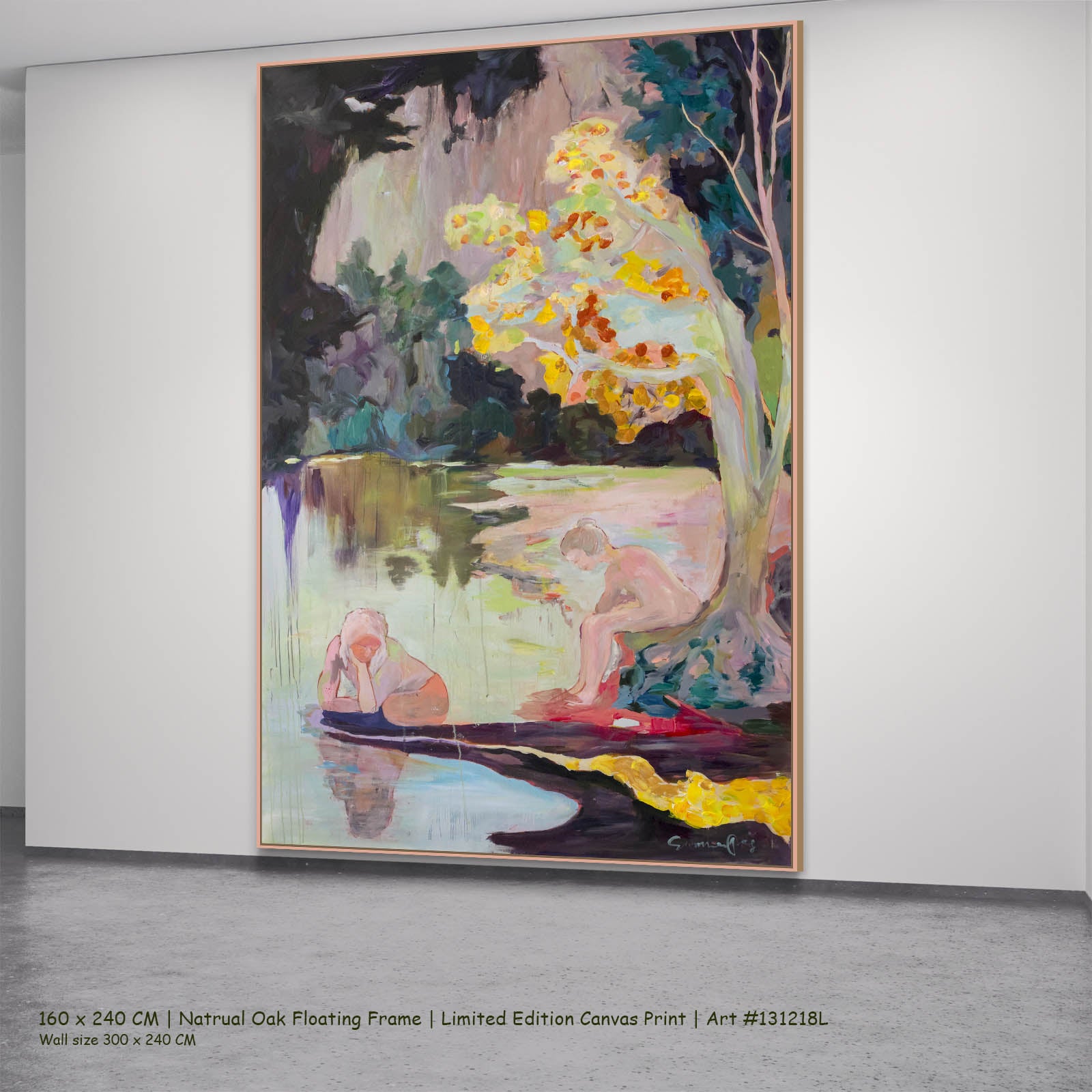 Soundless, green, yellow, pink Limited Edition Print by Summer Jiang