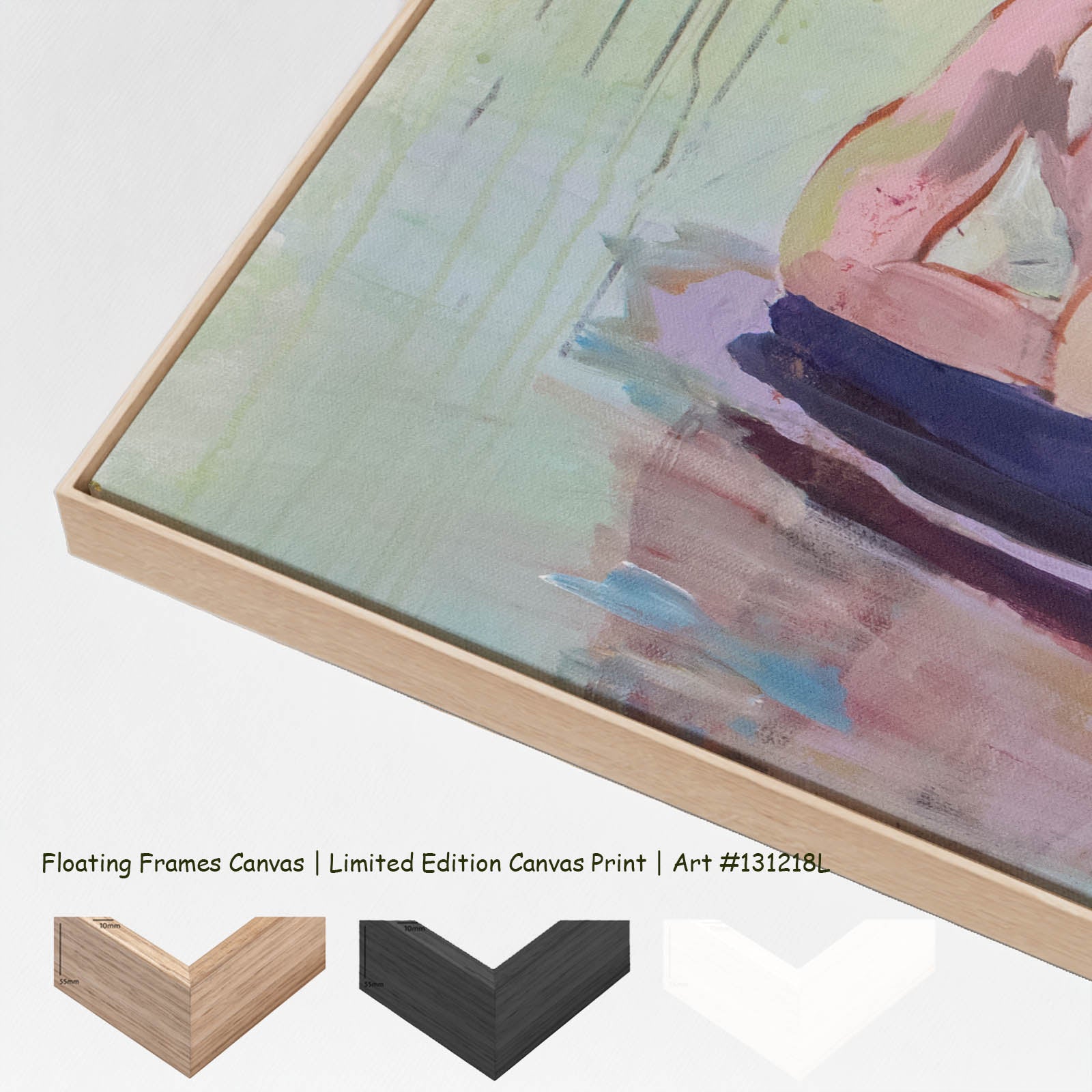 Soundless, green, yellow, pink Limited Edition Print by Summer Jiang