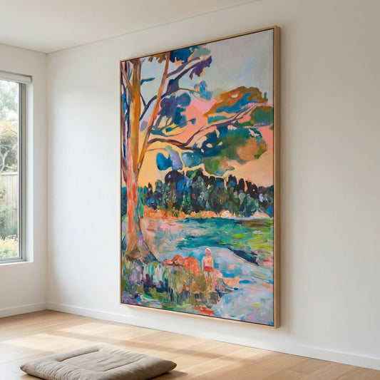 Cost of becoming, green, blue, pink, brown Limited Edition Print by Summer Jiang