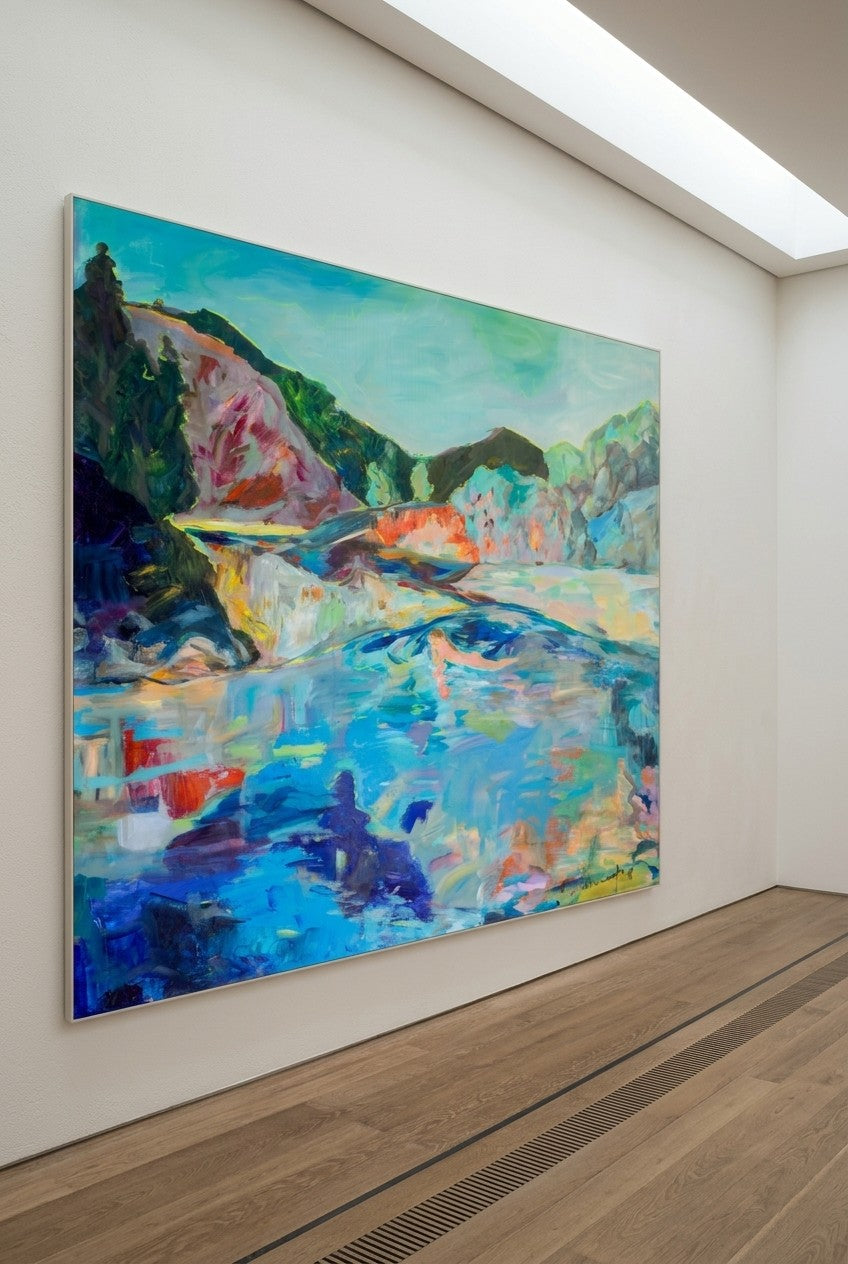 Limited edition | River washes me | 80×80 to 300×300 CM
