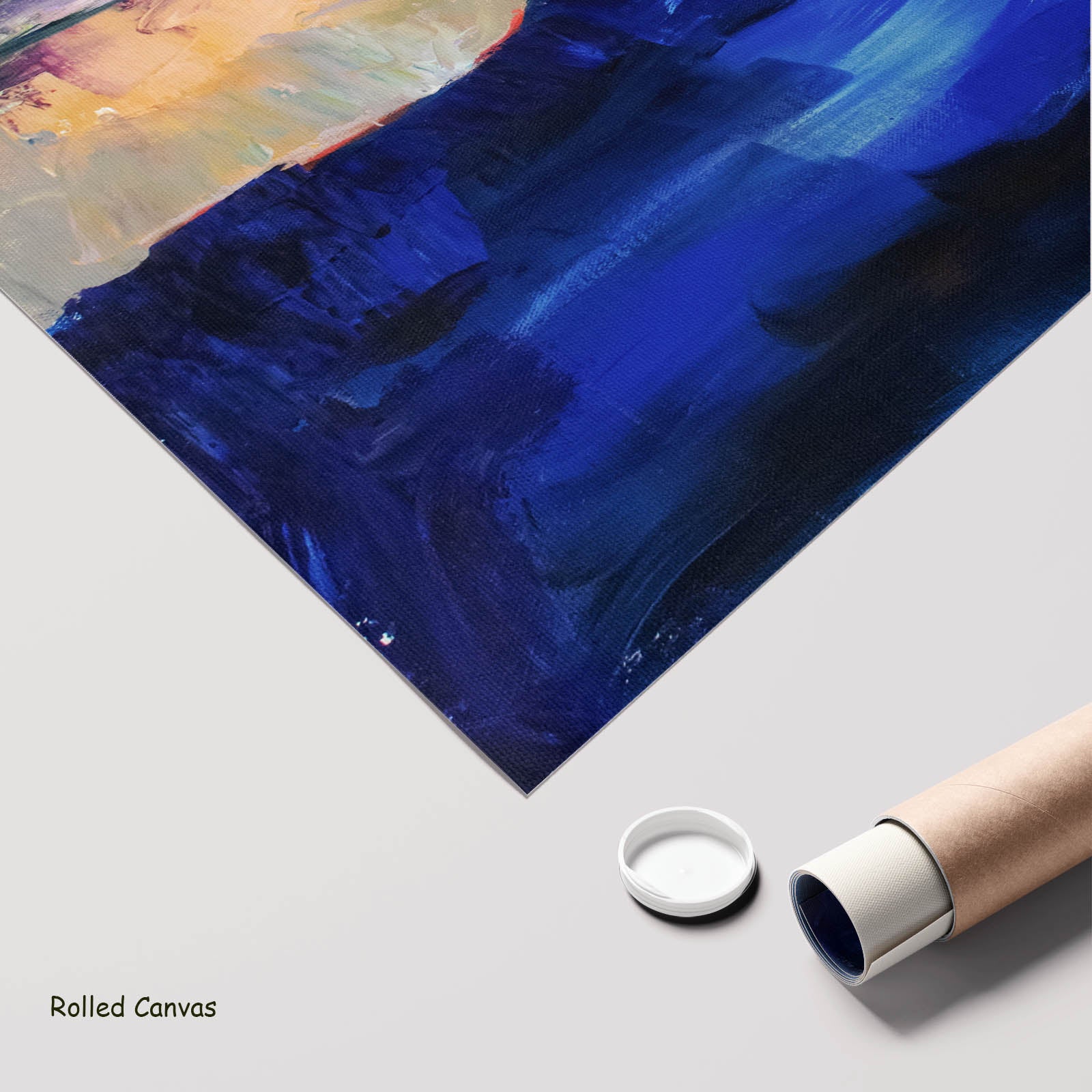 The Pause, blue, pink, orange Limited Edition Print by Summer Jiang