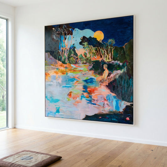 Whole, blue, green, orange Limited Edition Print by Summer Jiang