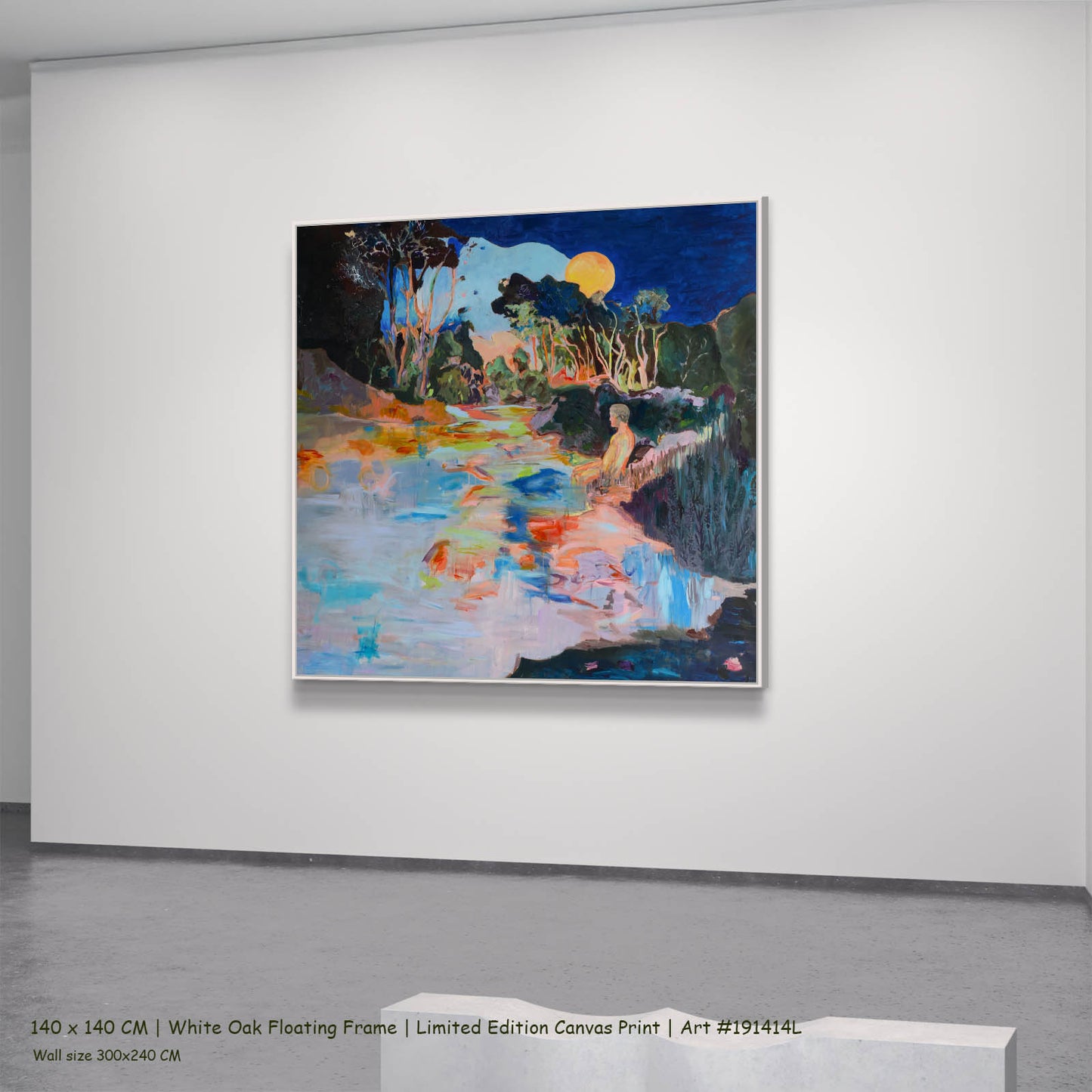 Whole, blue, green, orange Limited Edition Print by Summer Jiang