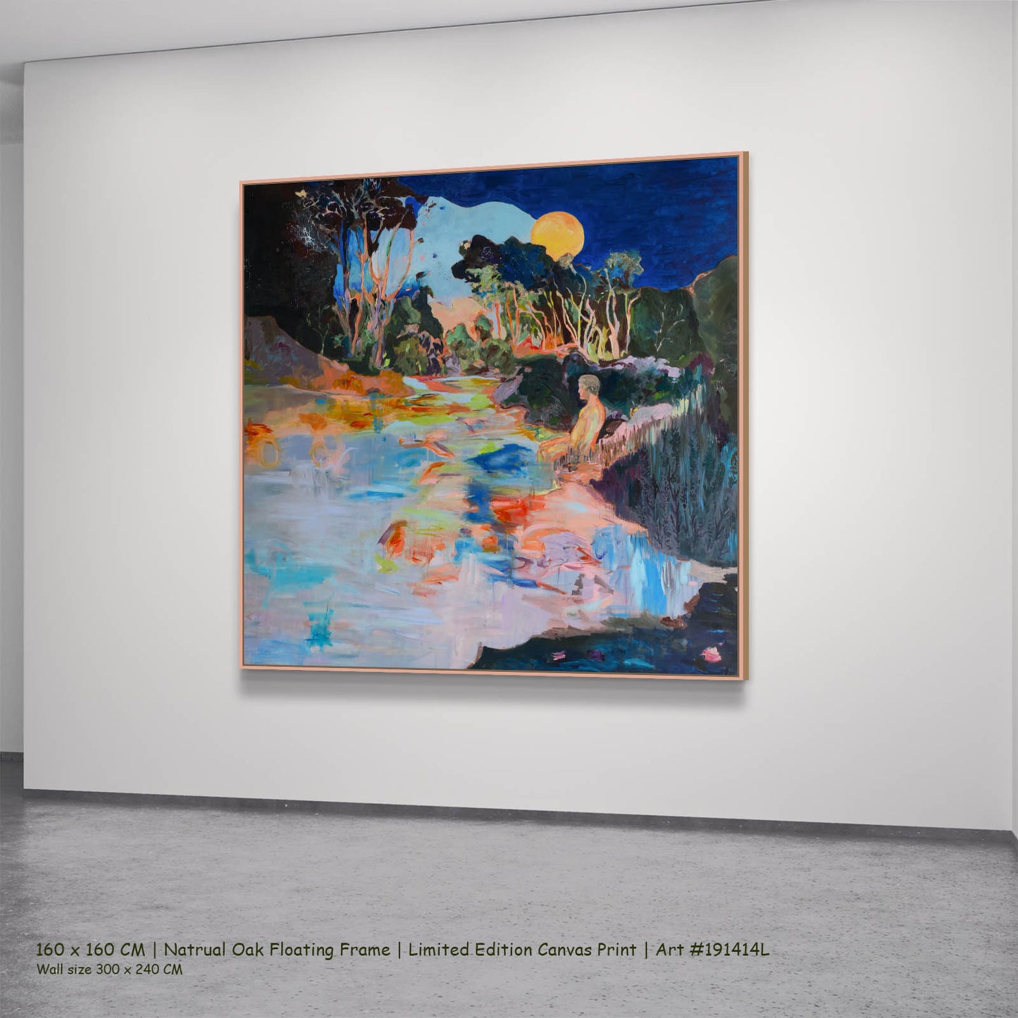 Whole, blue, green, orange Limited Edition Print by Summer Jiang