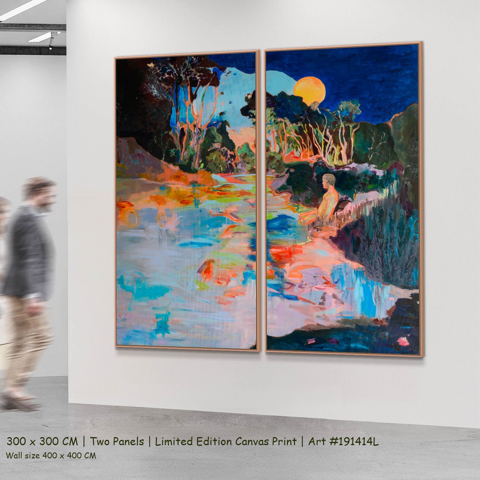 Whole, blue, green, orange Limited Edition Print by Summer Jiang