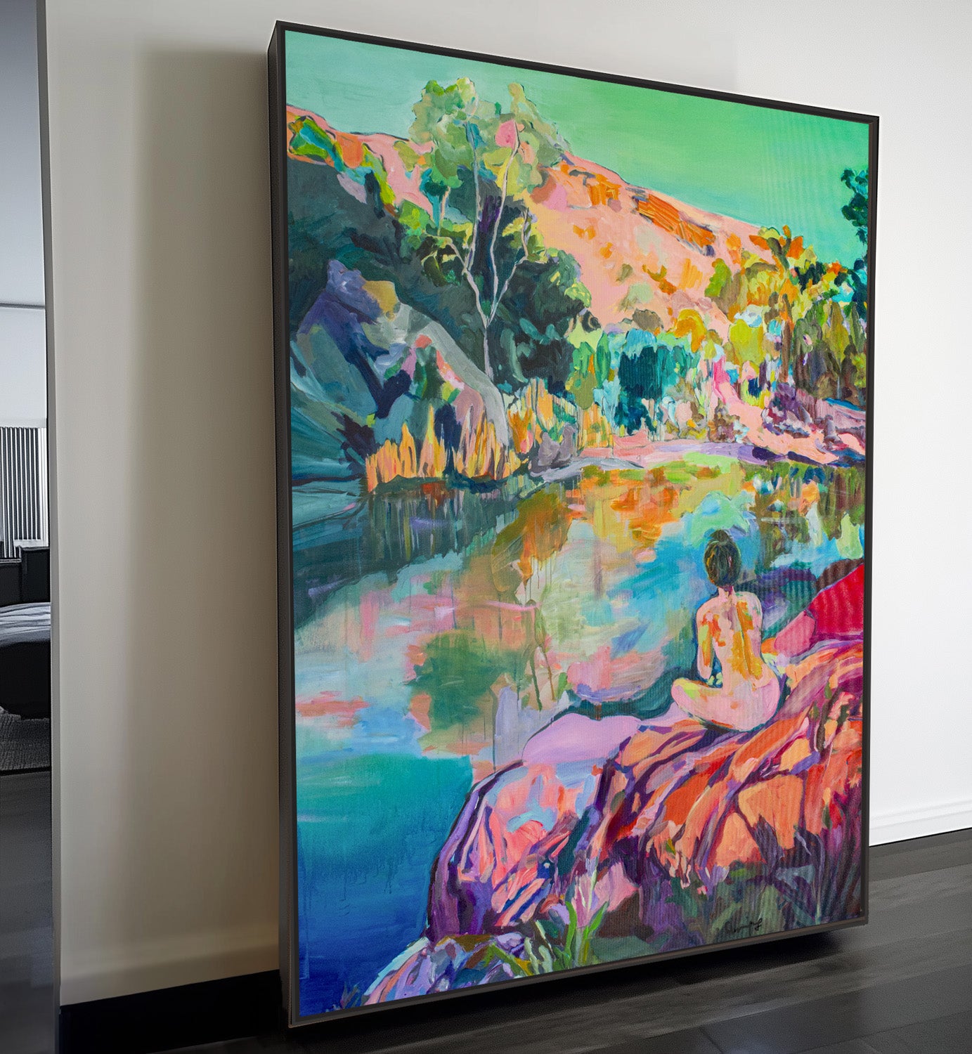 Goulburn river | 123x163cm framed | #21216