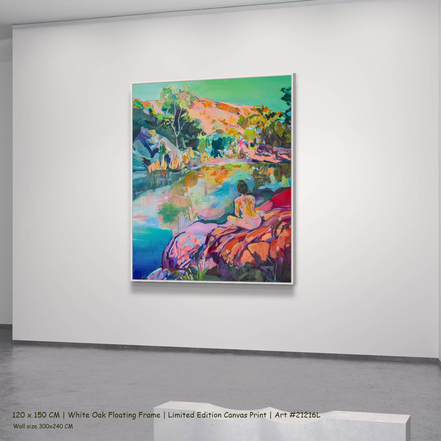 Undecorated, green, pink, blue Limited Edition Print by Summer Jiang