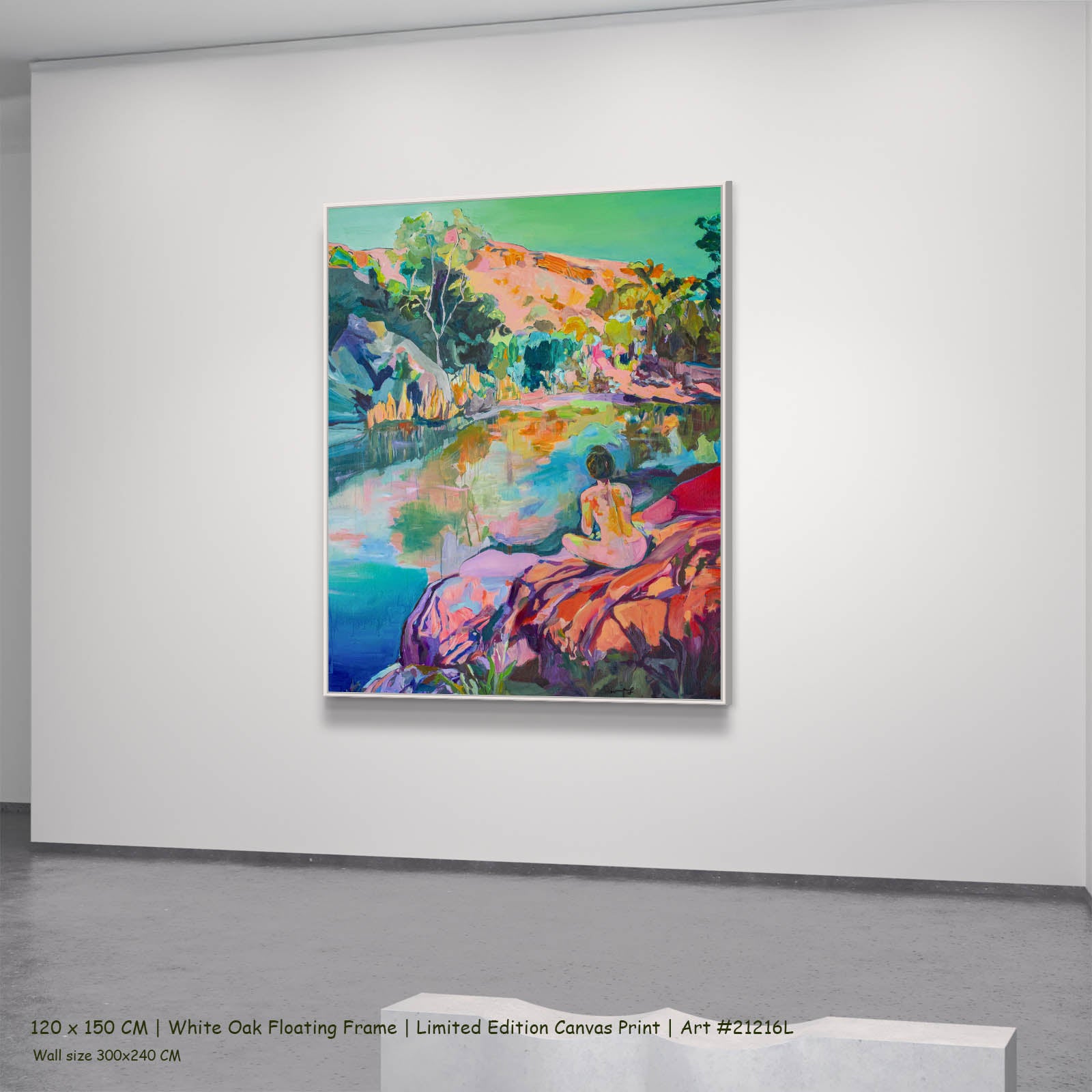 Undecorated, green, pink, blue Limited Edition Print by Summer Jiang