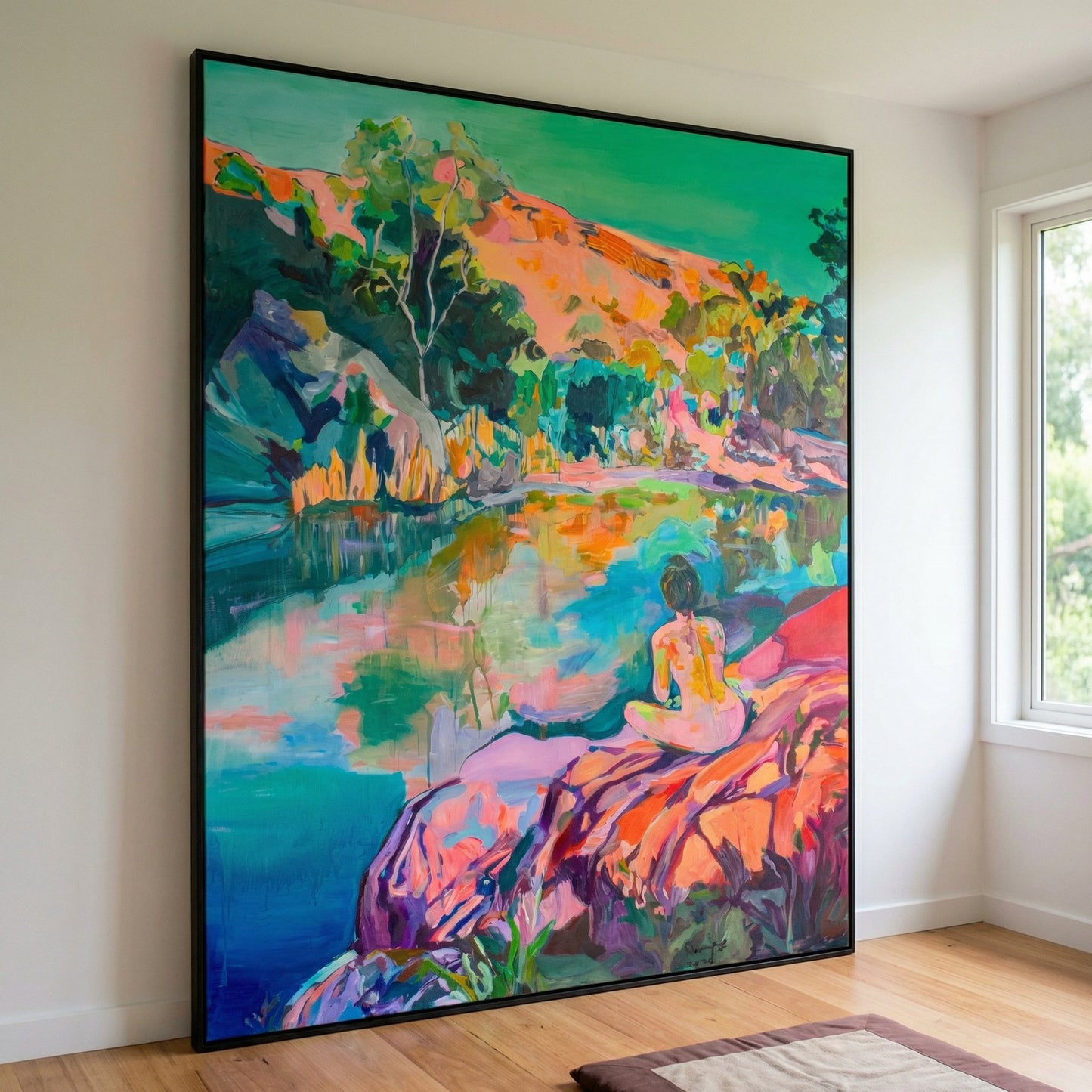 Undecorated, green, pink, blue Limited Edition Print by Summer Jiang