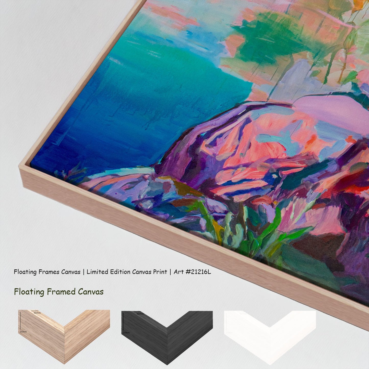 Undecorated, green, pink, blue Limited Edition Print by Summer Jiang