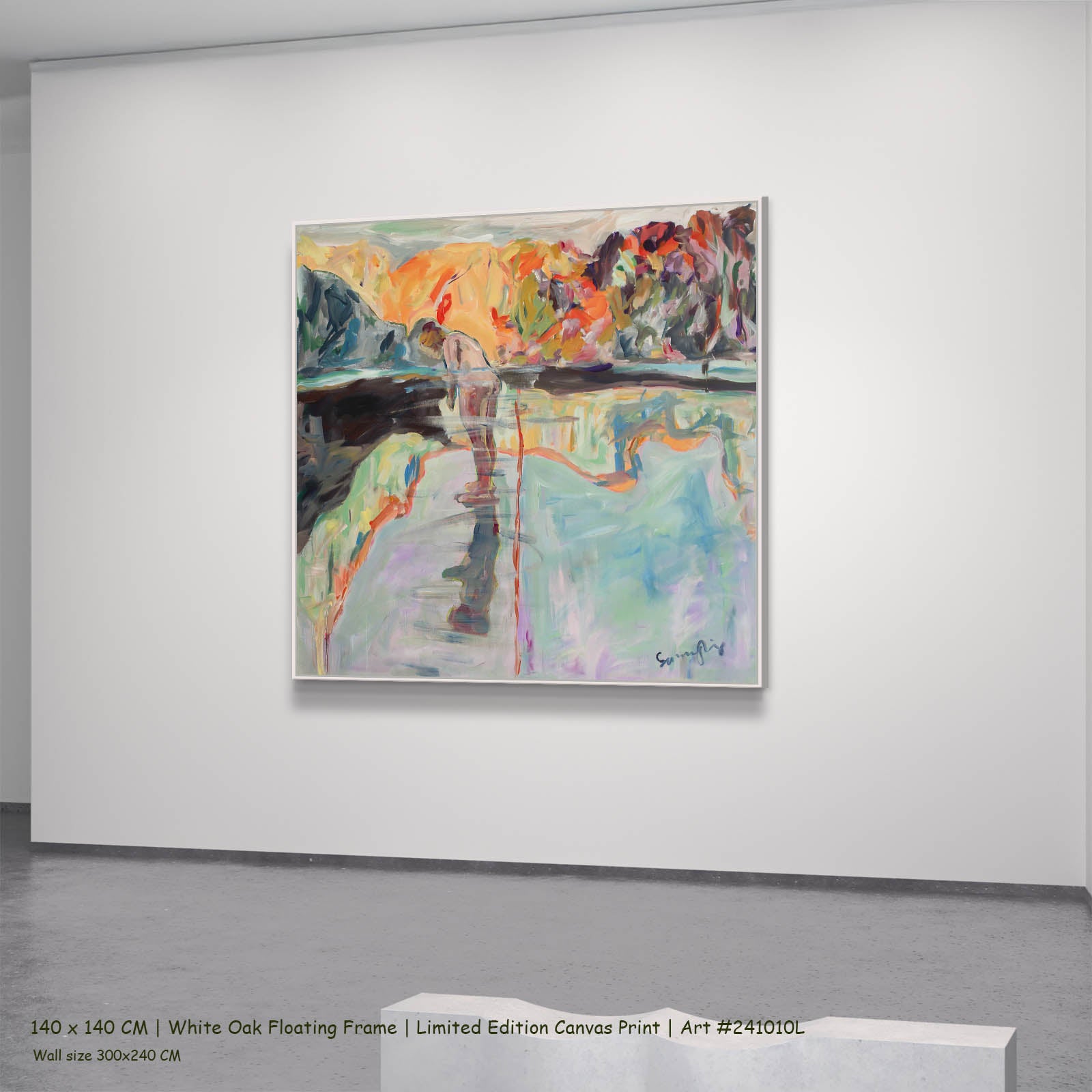 Faithful, orange, green, blue, purple Limited Edition Print by Summer Jiang