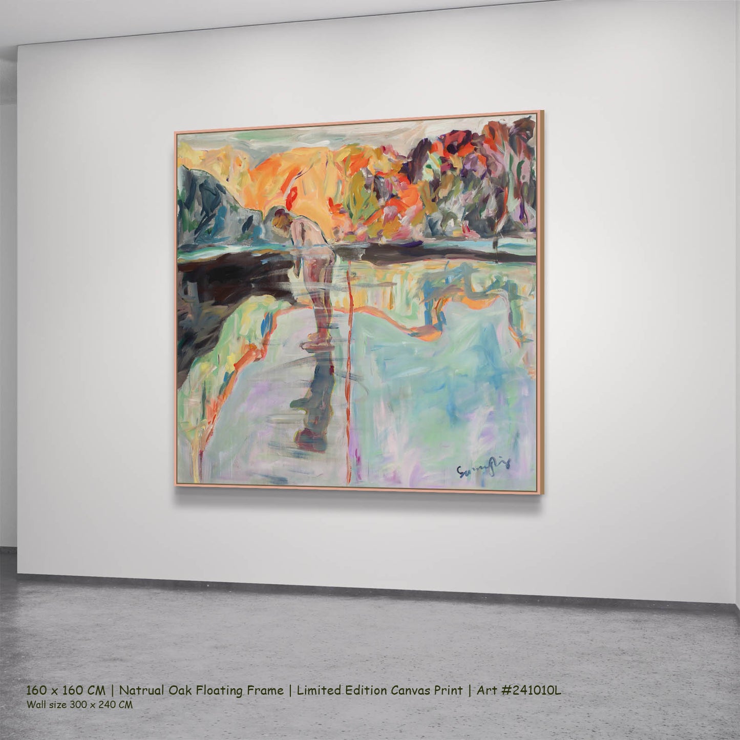 Faithful, orange, green, blue, purple Limited Edition Print by Summer Jiang