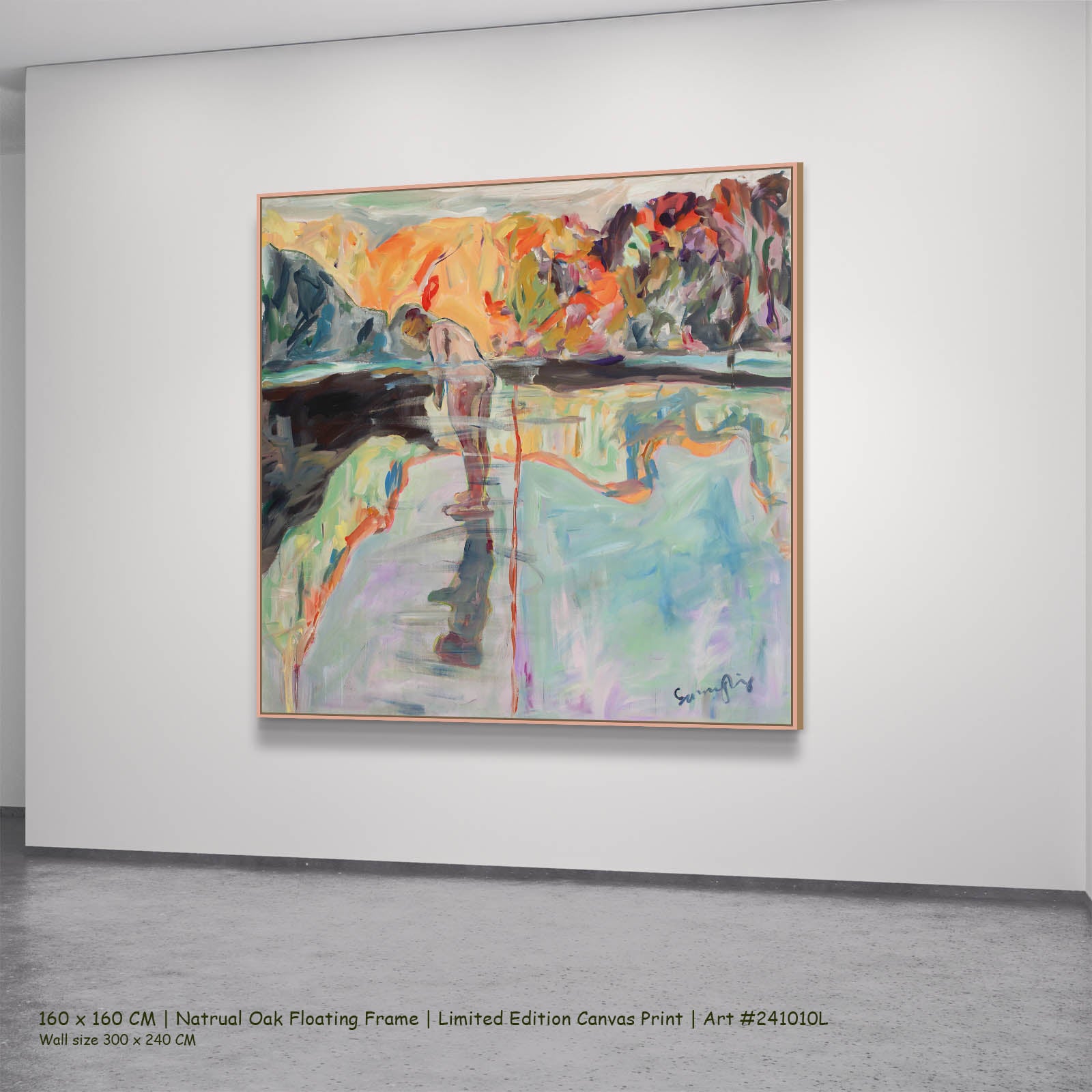 Faithful, orange, green, blue, purple Limited Edition Print by Summer Jiang
