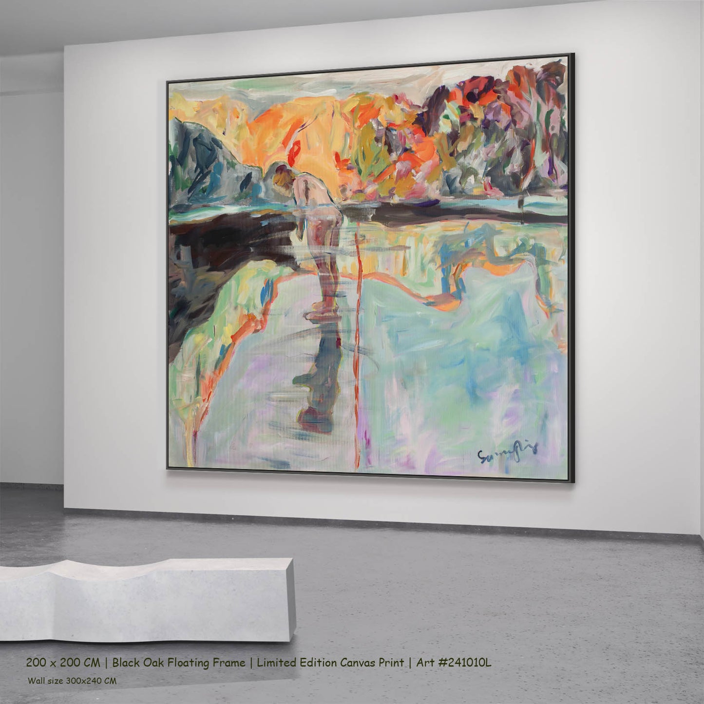 Faithful, orange, green, blue, purple Limited Edition Print by Summer Jiang