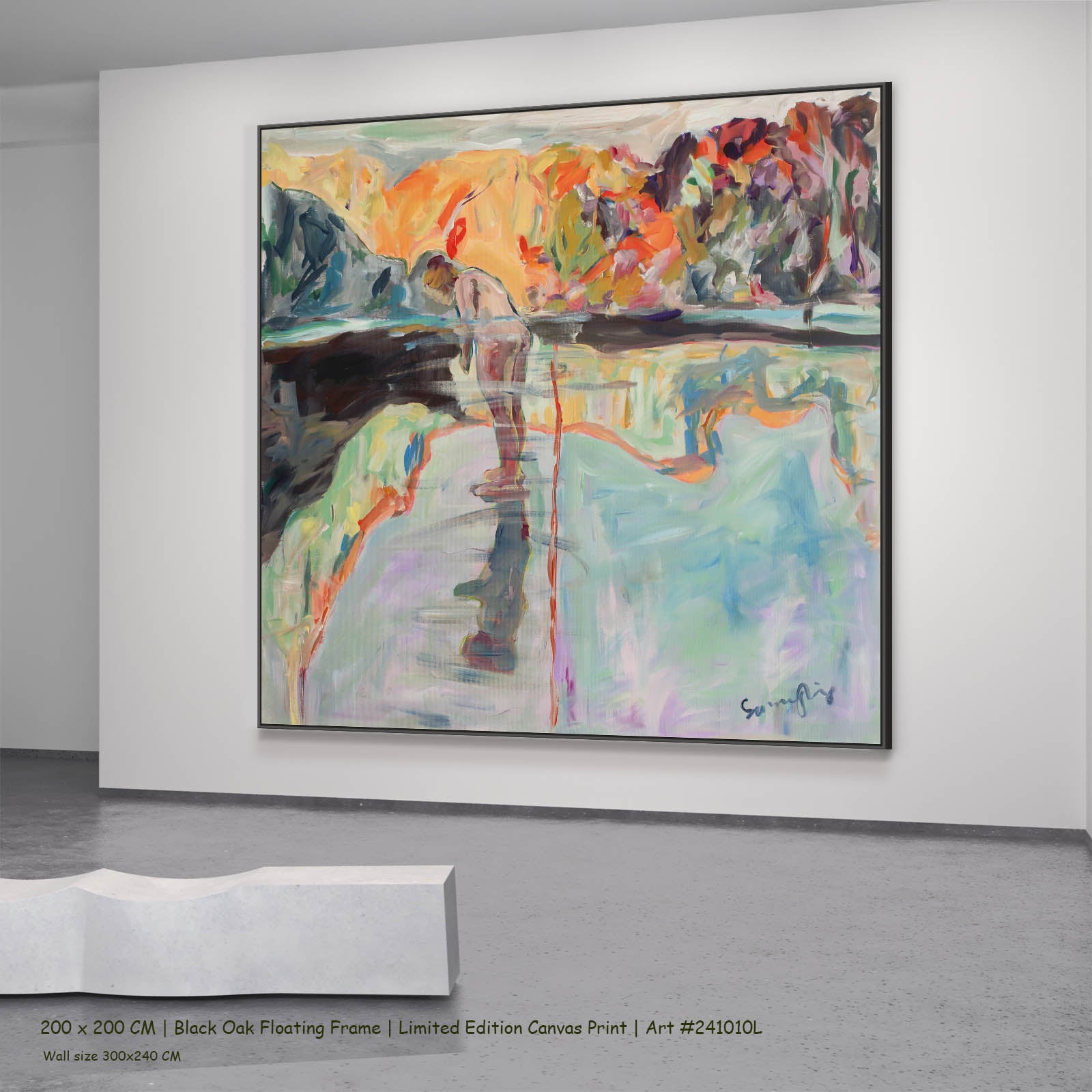 Faithful, orange, green, blue, purple Limited Edition Print by Summer Jiang