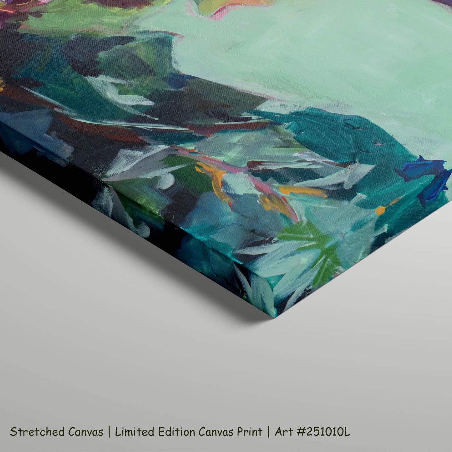 Contemplating, pink, green, blue Limited Edition Print by Summer Jiang
