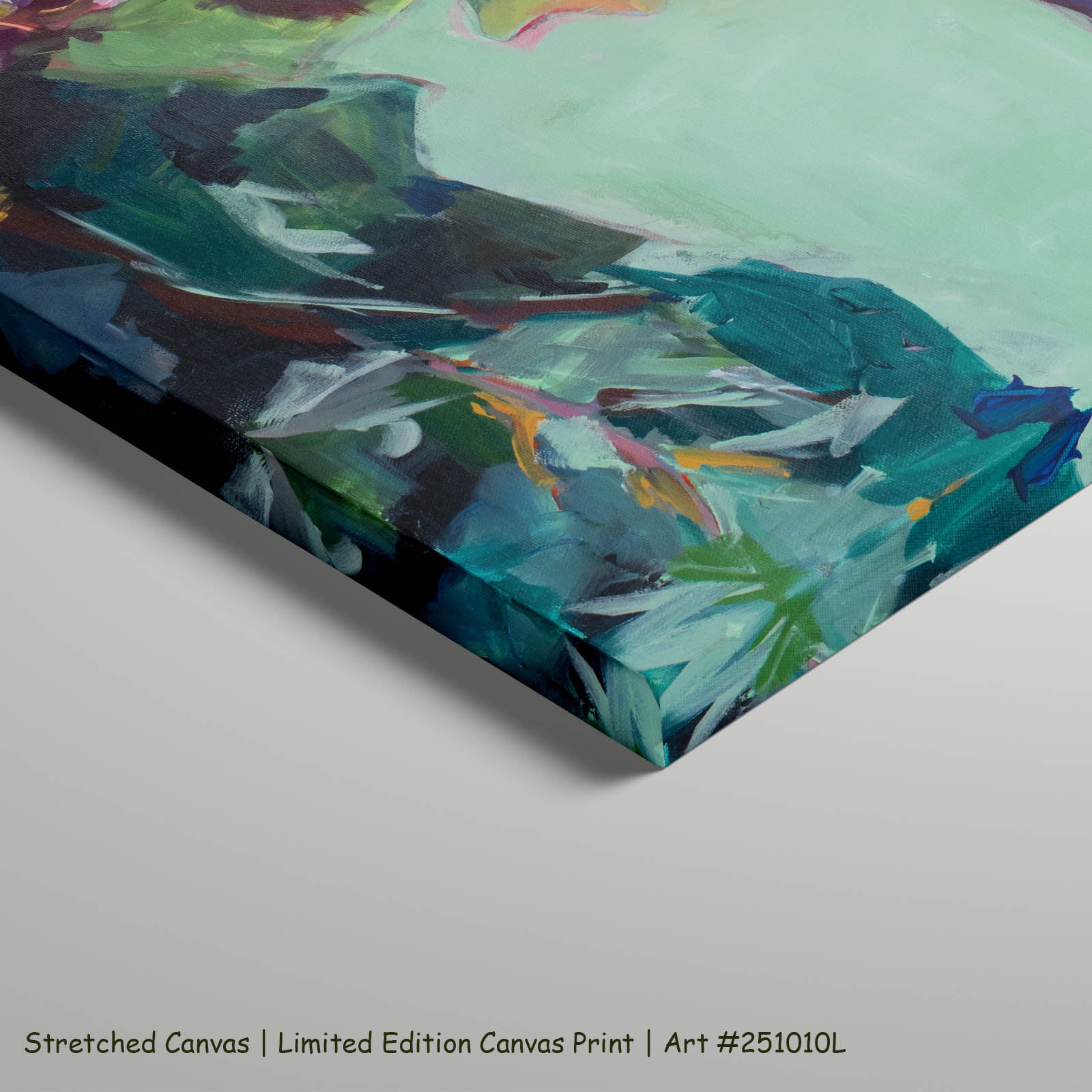 Contemplating, pink, green, blue Limited Edition Print by Summer Jiang