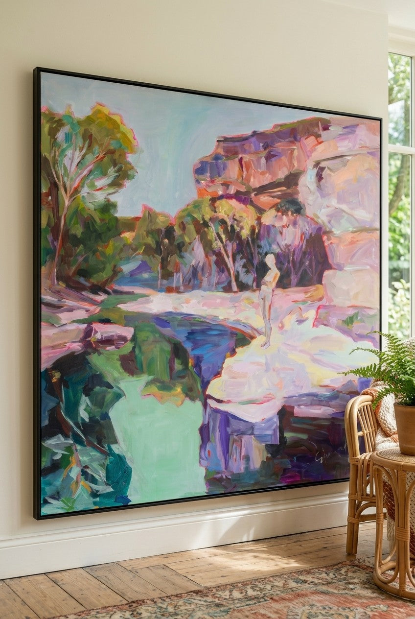 Limited edition | Contemplating | 80×80 to 300×300 CM
