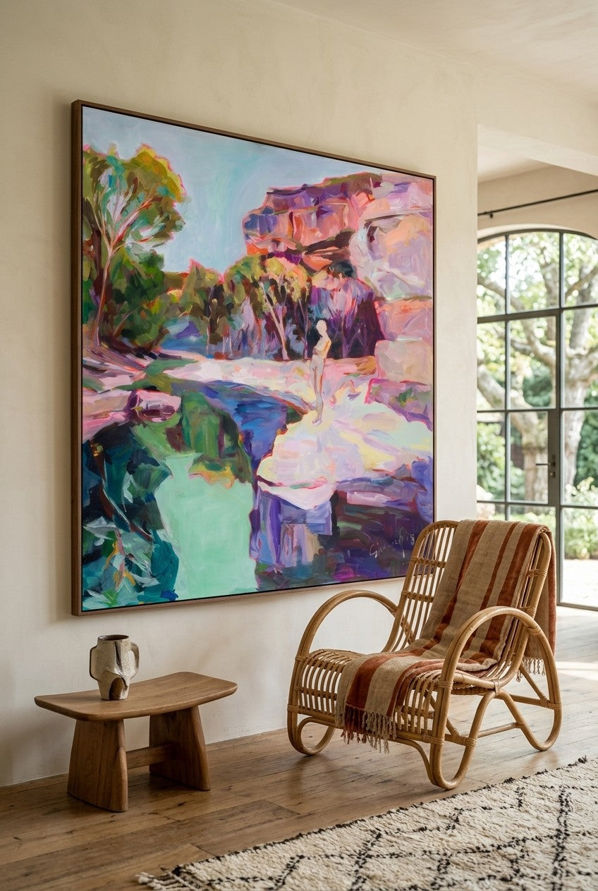 Limited edition | Contemplating | 80×80 to 300×300 CM