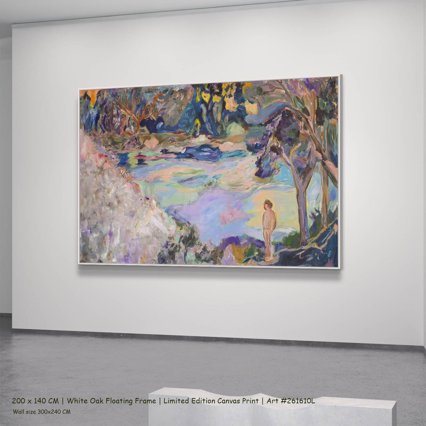 Accidental Knowing, pink, blue, purple Limited Edition Print by Summer Jiang