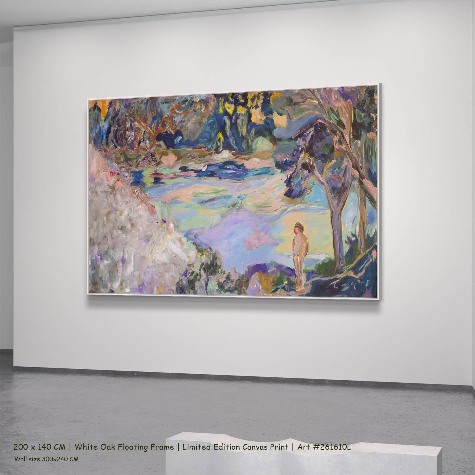 Accidental Knowing, pink, blue, purple Limited Edition Print by Summer Jiang