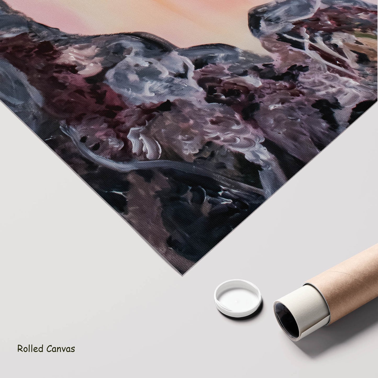Beauty, pink, grey, green Limited Edition Print by Summer Jiang