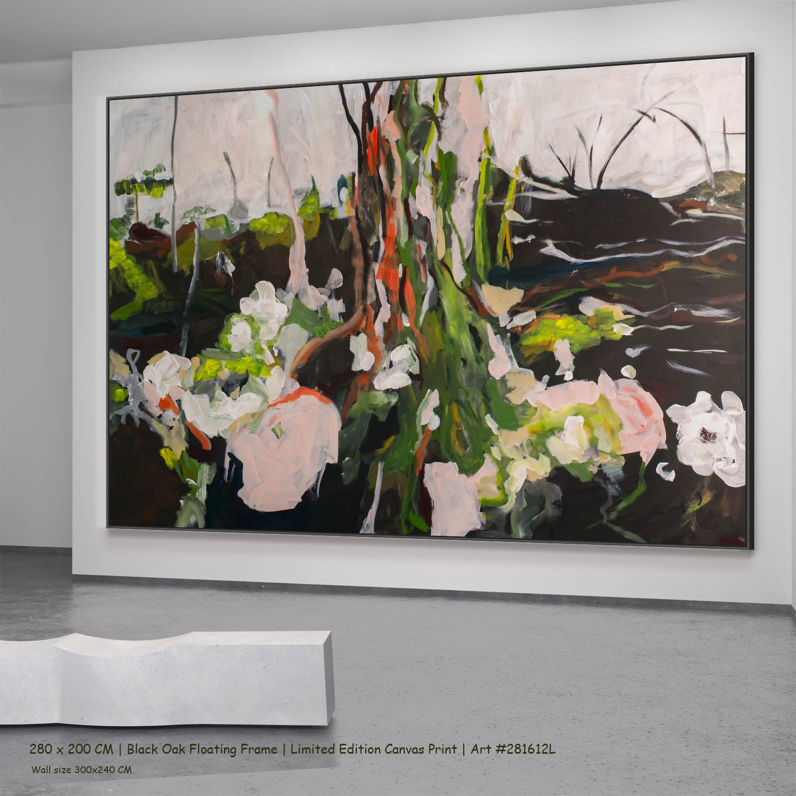 Rooted Presence, green, white, brown Limited Edition Print by Summer Jiang