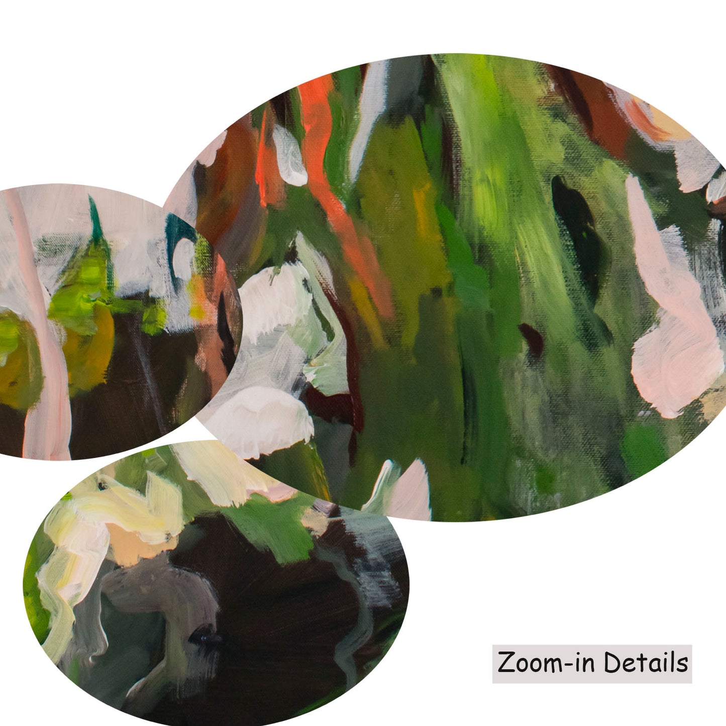 Rooted Presence, green, white, brown Limited Edition Print by Summer Jiang
