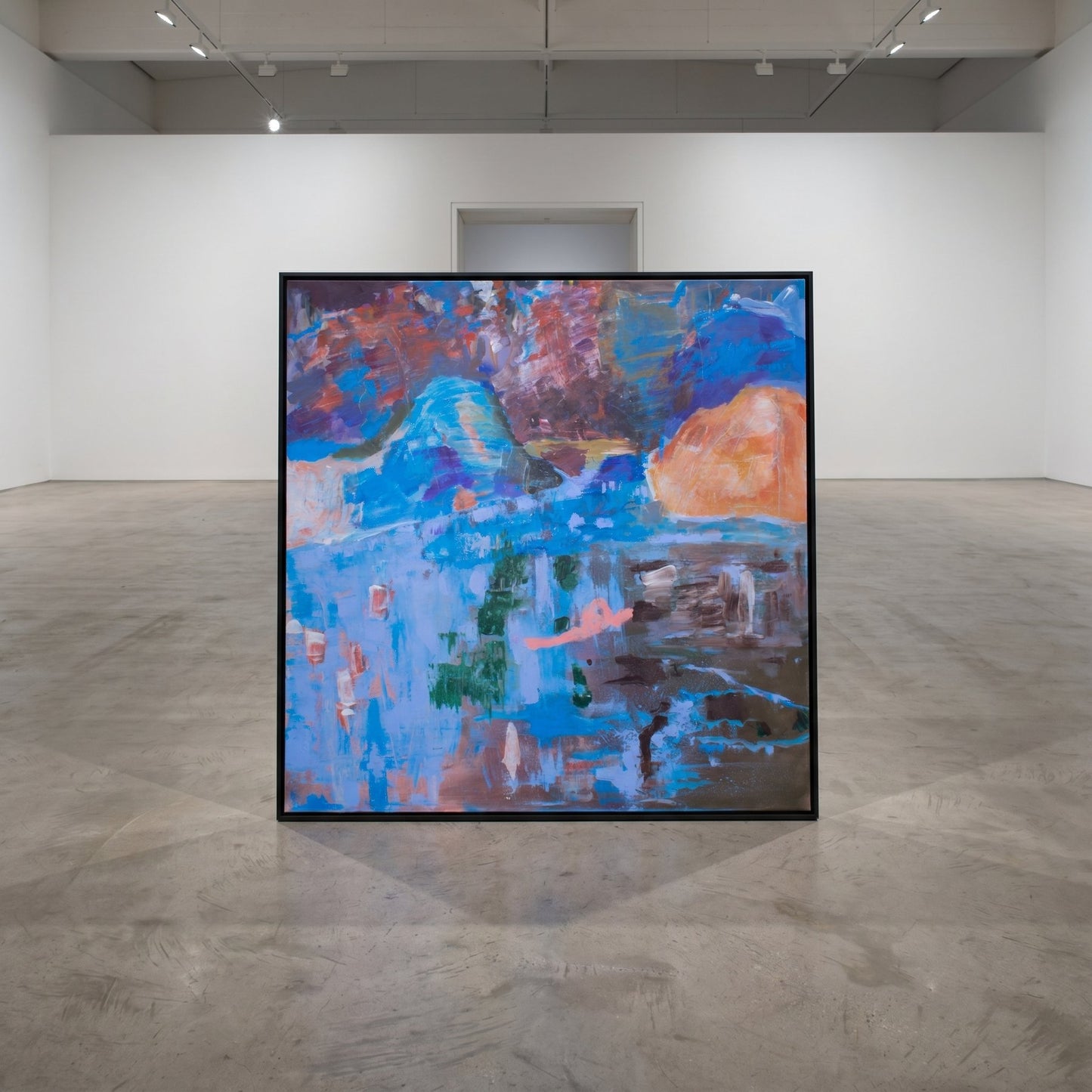 Against the tide, blue, brown Limited Edition Print by Summer Jiang