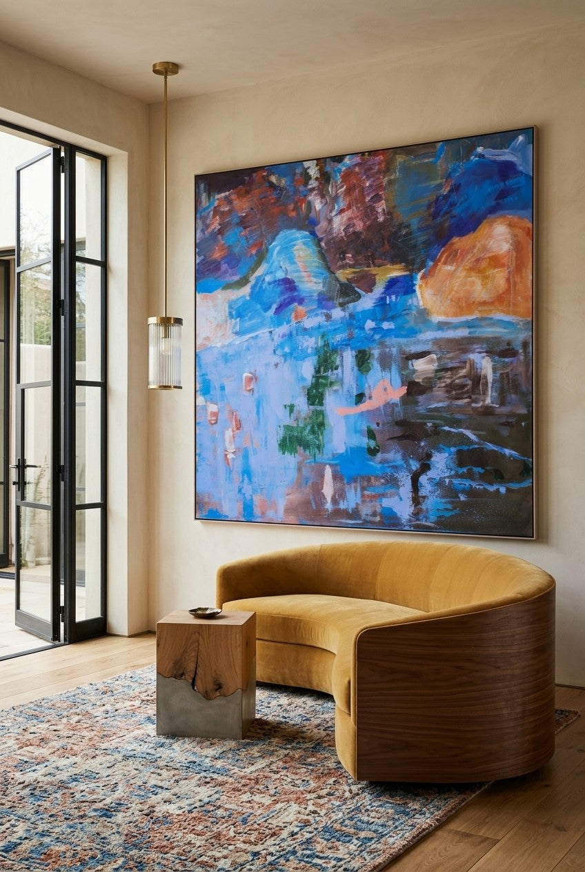 Limited edition | Against the tide | 80×80 to 300×300 CM