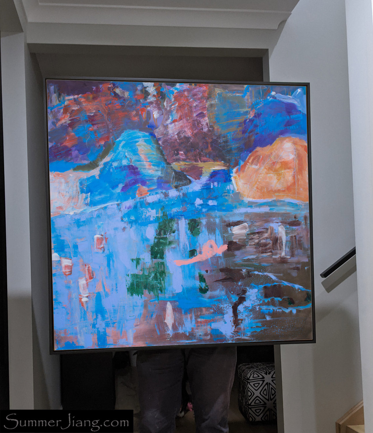 Limited edition | Against the tide | 80×80 to 300×300 CM