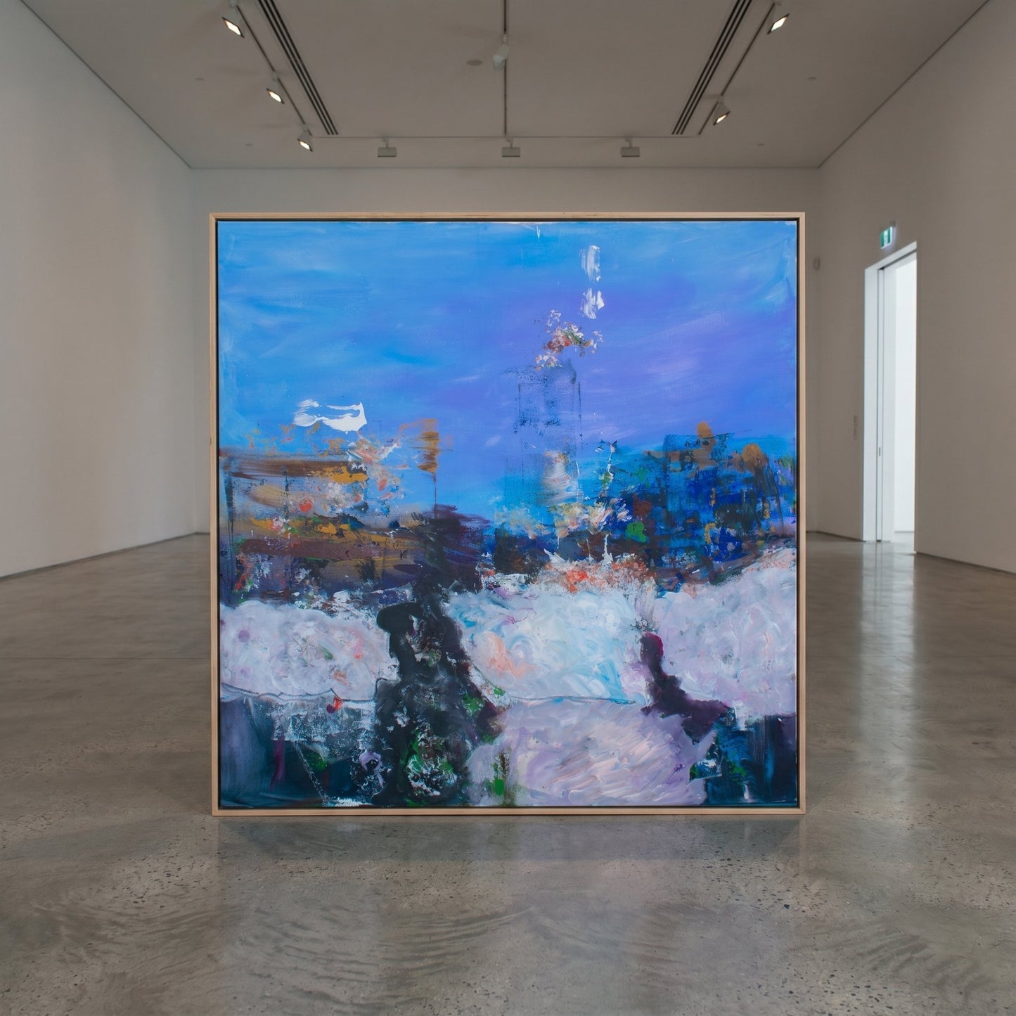 Holding On, blue, white, purple Limited Edition Print by Summer Jiang