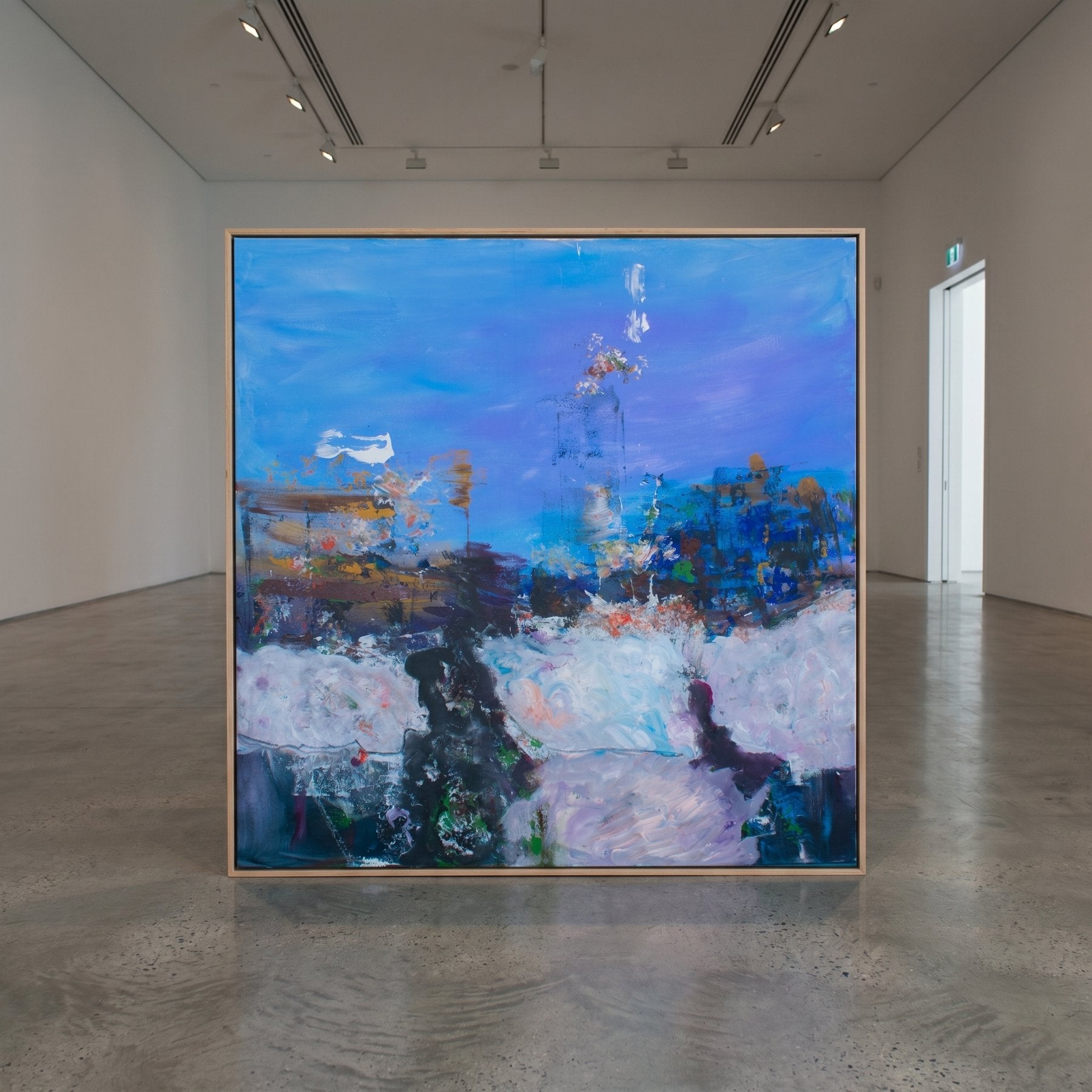 Holding On, blue, white, purple Limited Edition Print by Summer Jiang