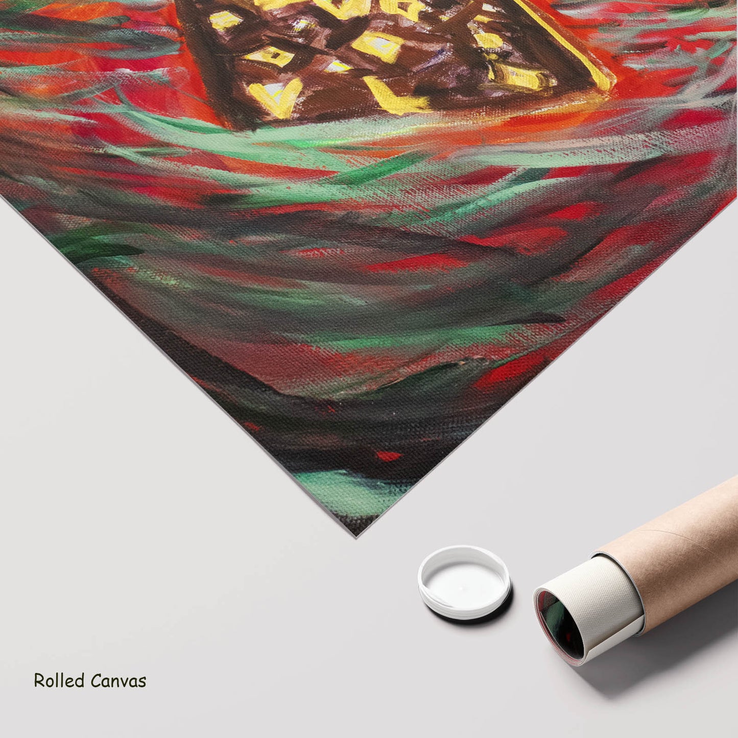 Drowning dishonesty, red, green Limited Edition Print by Summer Jiang