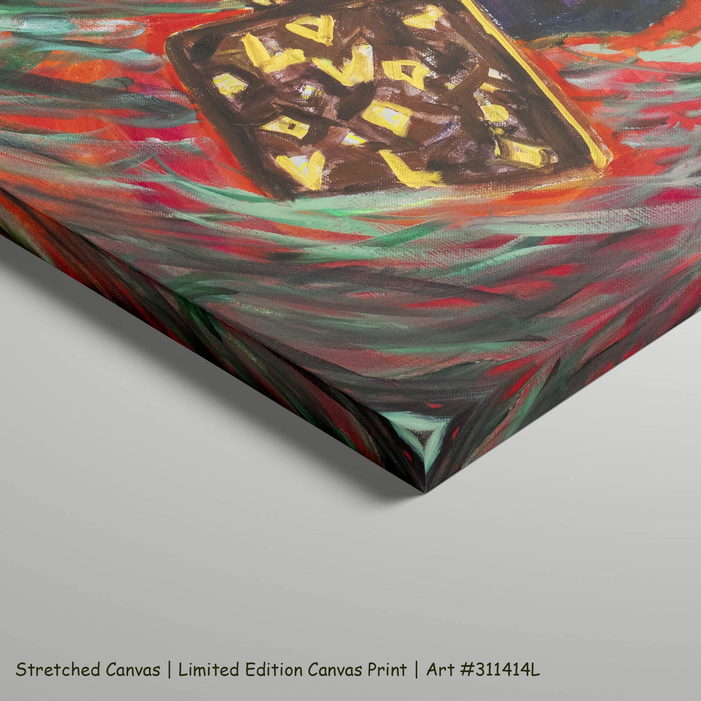 Drowning dishonesty, red, green Limited Edition Print by Summer Jiang