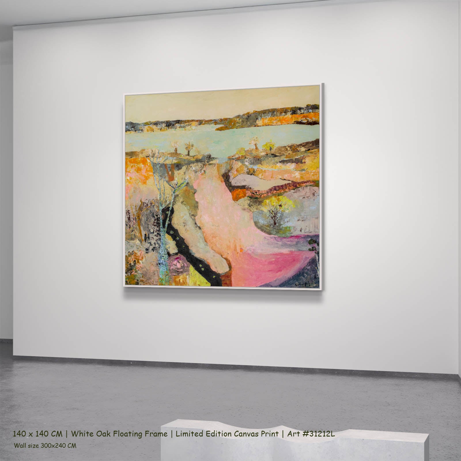 Wodonga, pink, orange, yellow Limited Edition Print by Summer Jiang