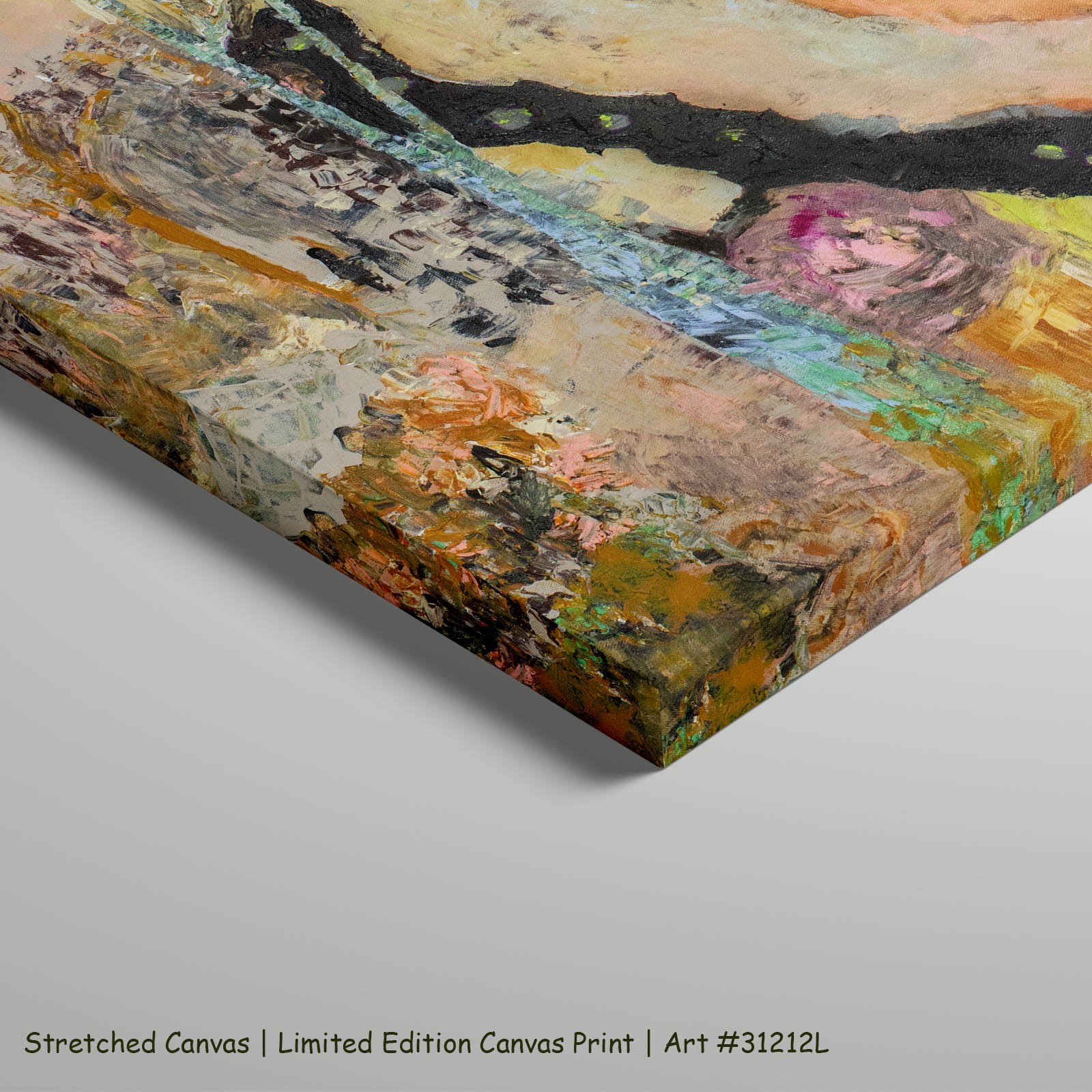 Wodonga, pink, orange, yellow Limited Edition Print by Summer Jiang
