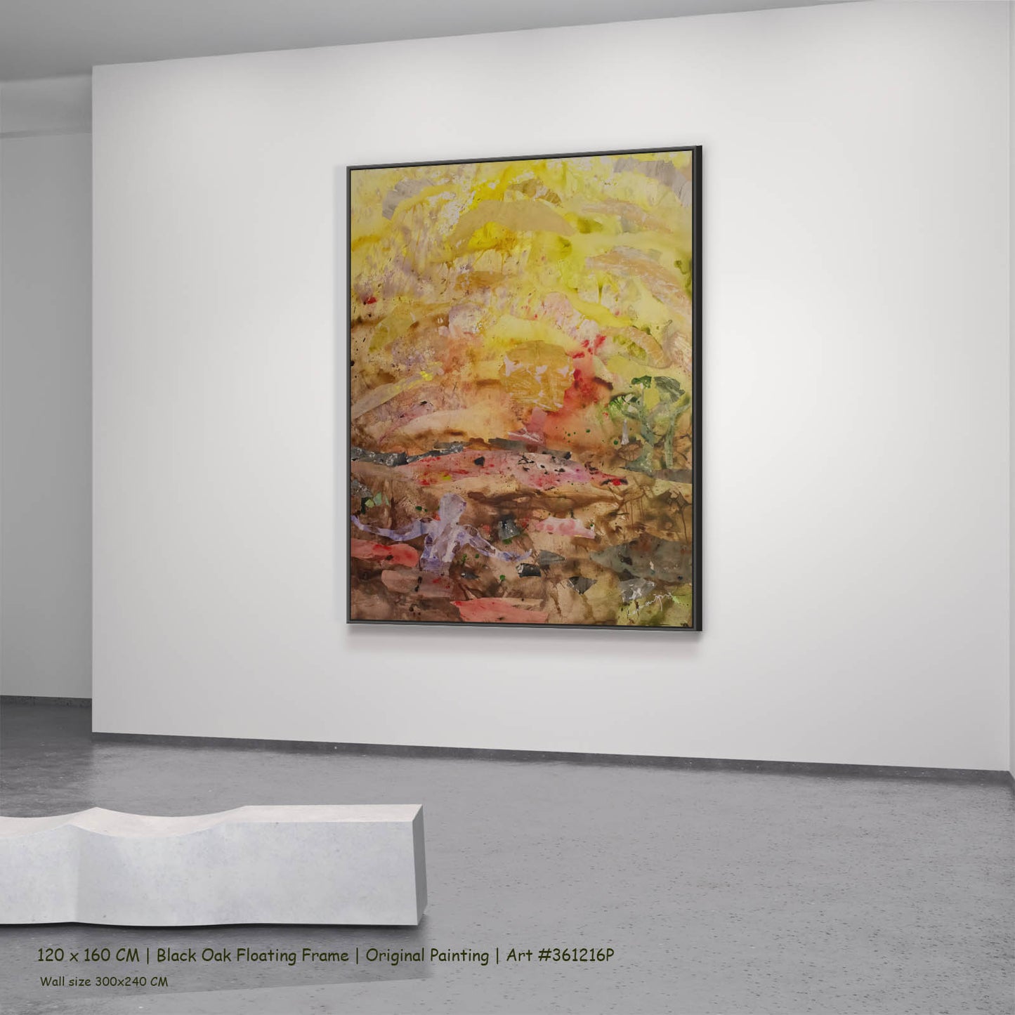 Original Painting | Walk Through Dawn | Crossing: 4.3