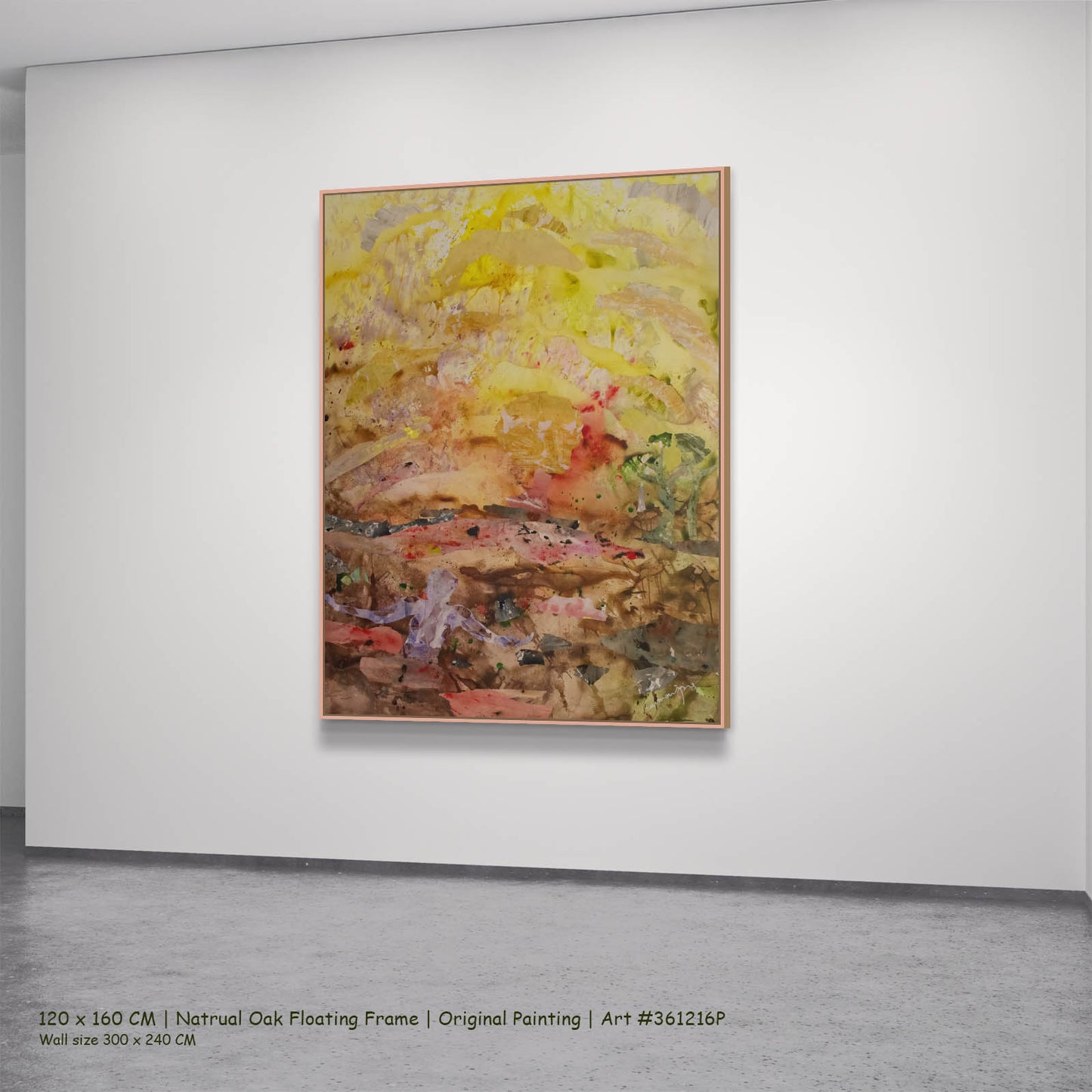 Original Painting | Walk Through Dawn | Crossing: 4.3