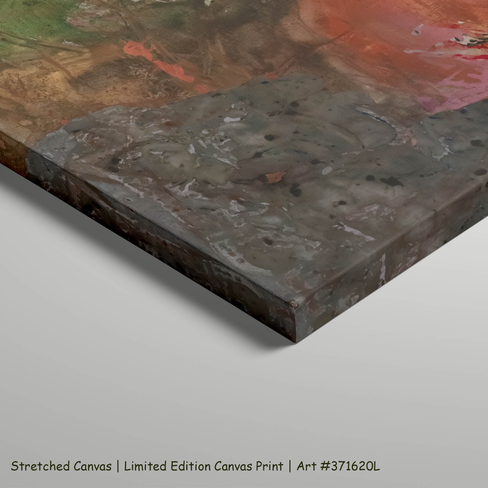 Path Becoming, yellow, grey, green, red Limited Edition Print by Summer Jiang