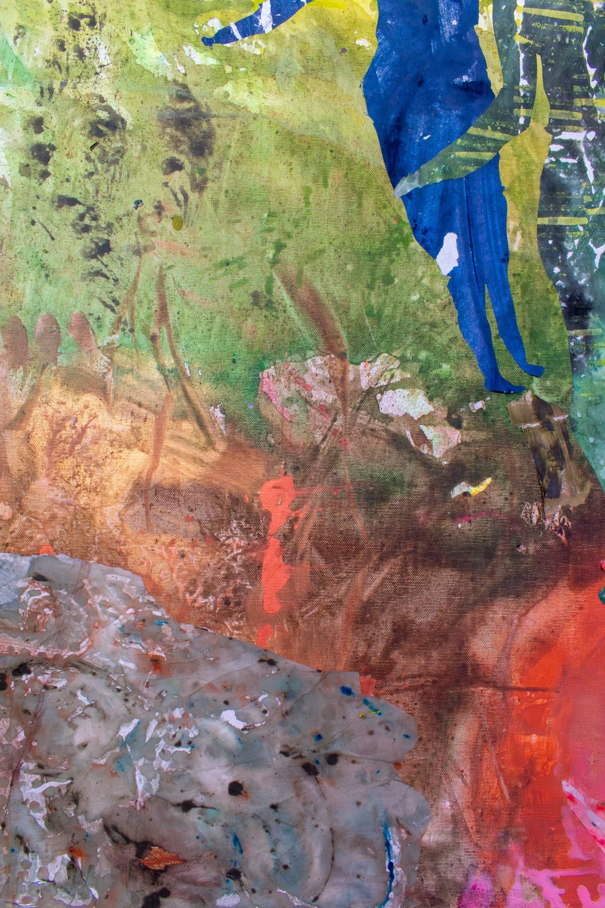 Original Painting | Path Becoming | Crossing: 4.5 | 160 x 200 cm