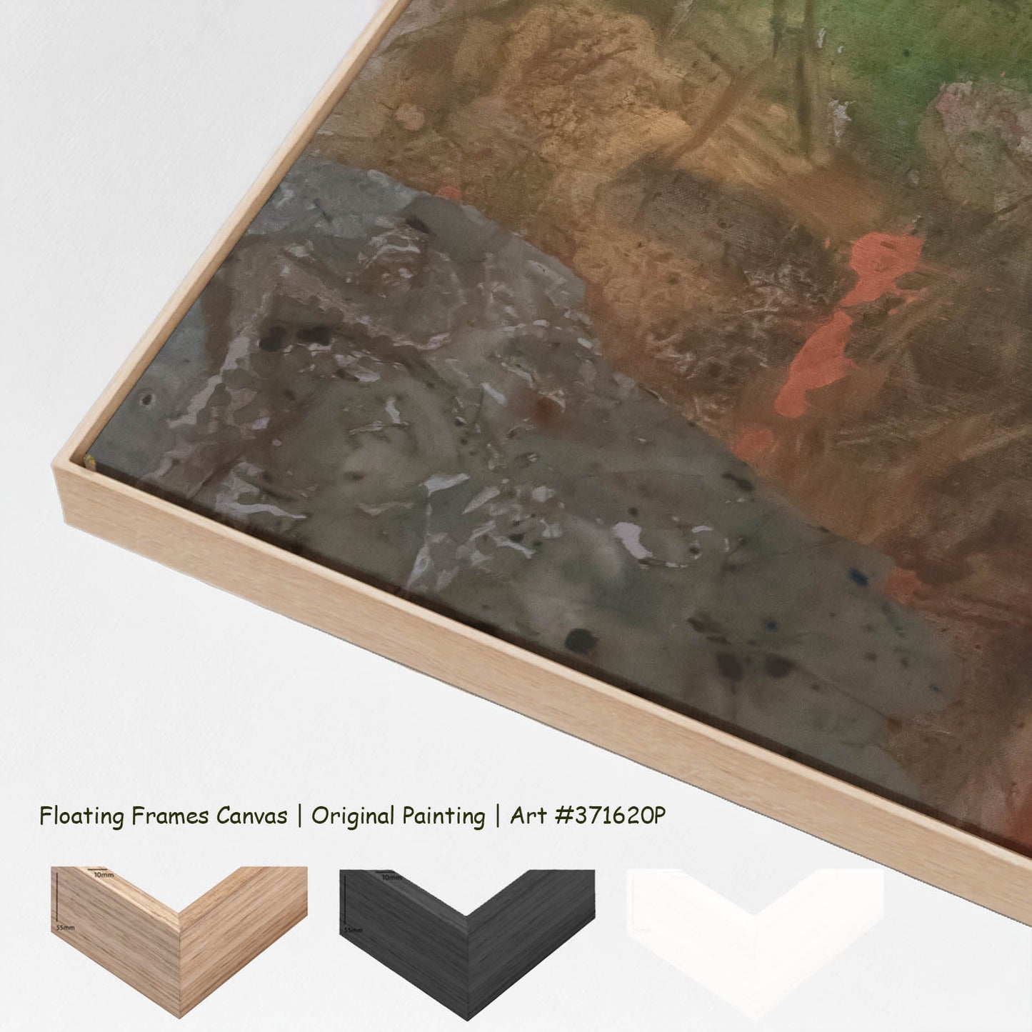 Original Painting | Path Becoming | Crossing: 4.5