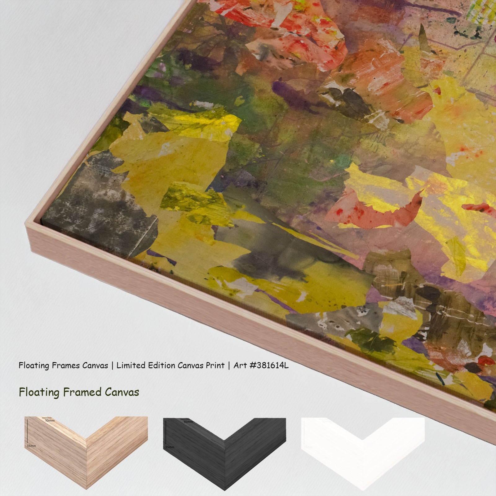 As We Are, yellow, purple, green, brown Limited Edition Print by Summer Jiang